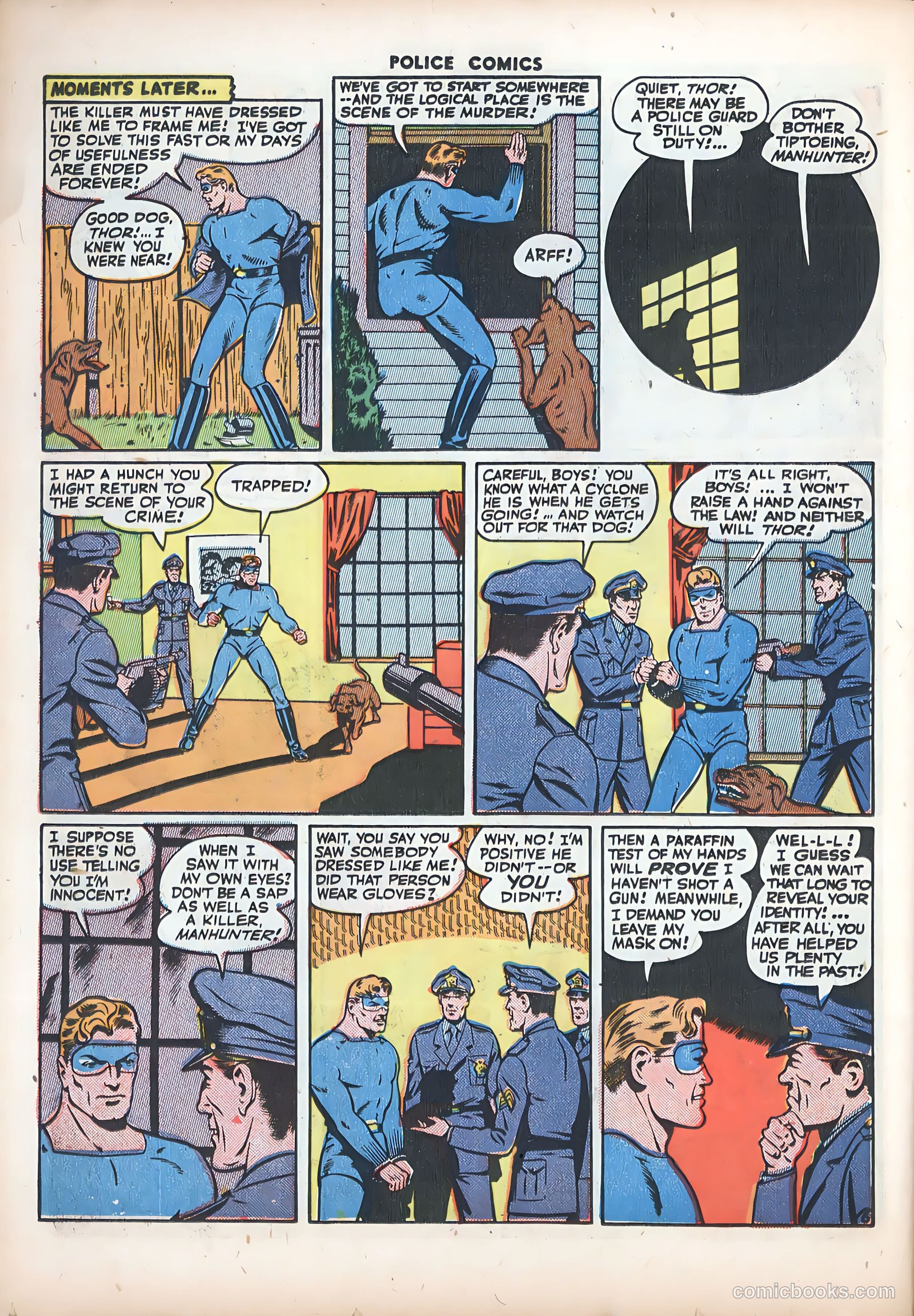 Police Comics #38 (1945) — page 42 of 60
