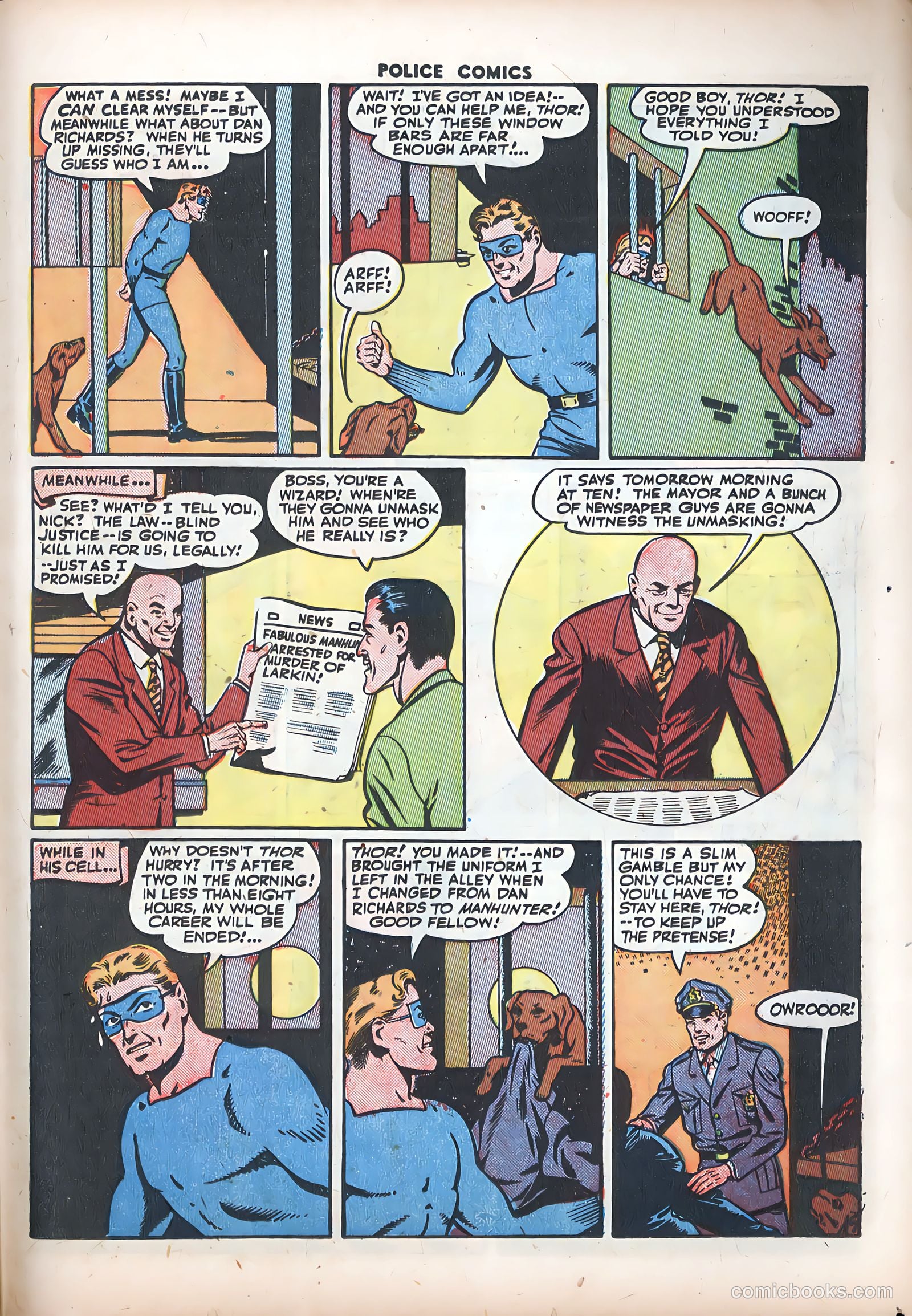 Police Comics #38 (1945) — page 43 of 60