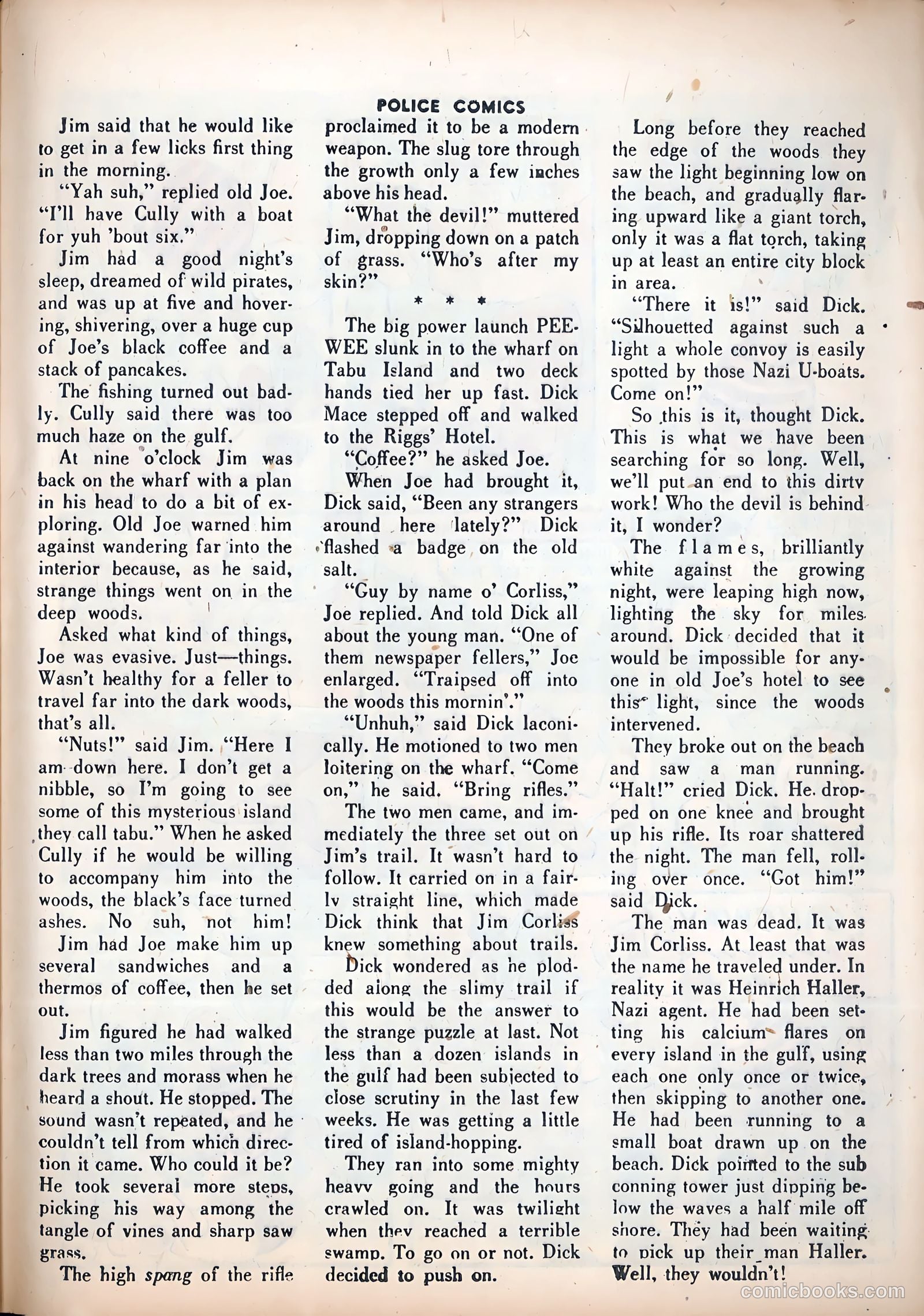 Police Comics #38 (1945) — page 49 of 60