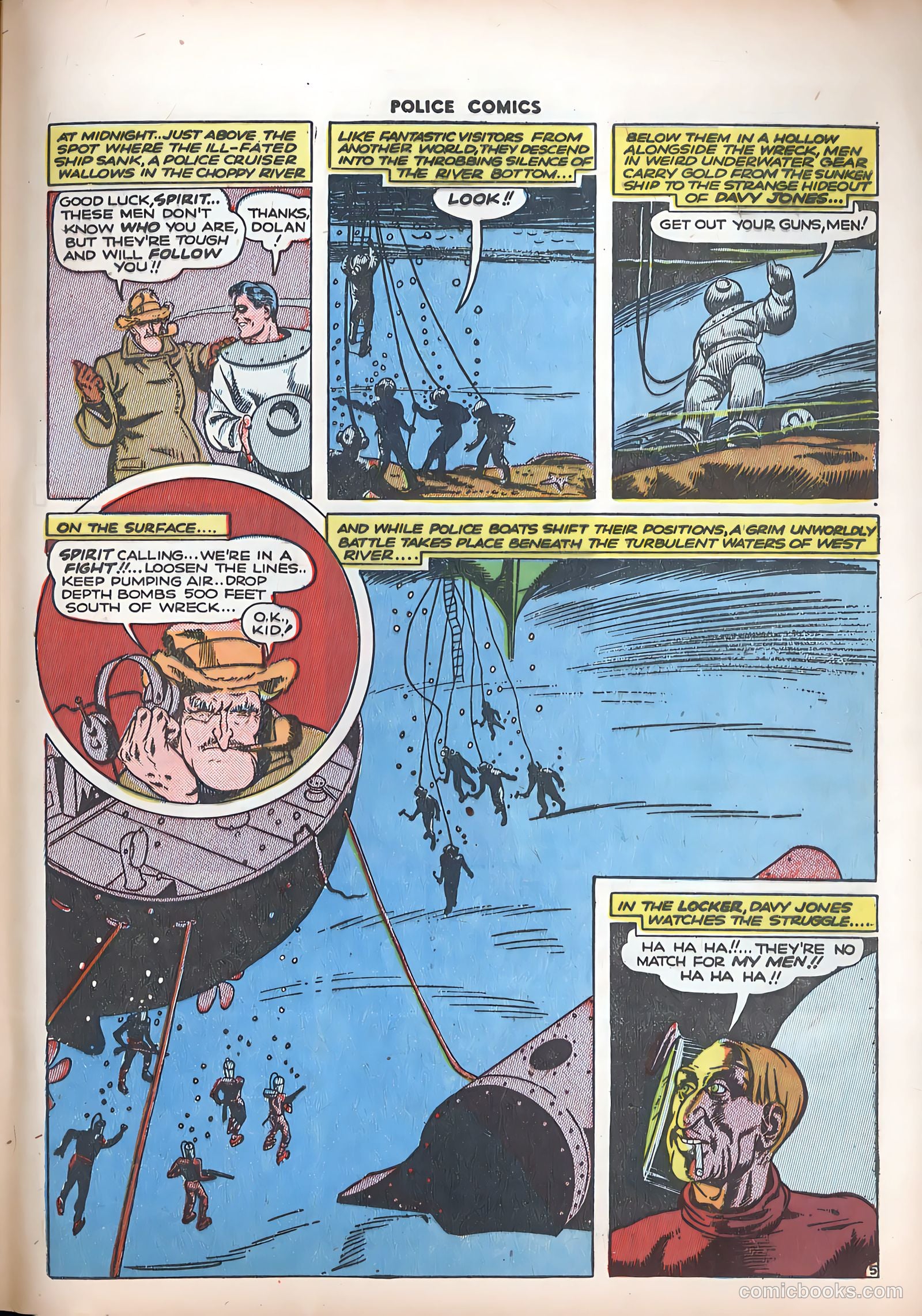 Police Comics #38 (1945) — page 55 of 60