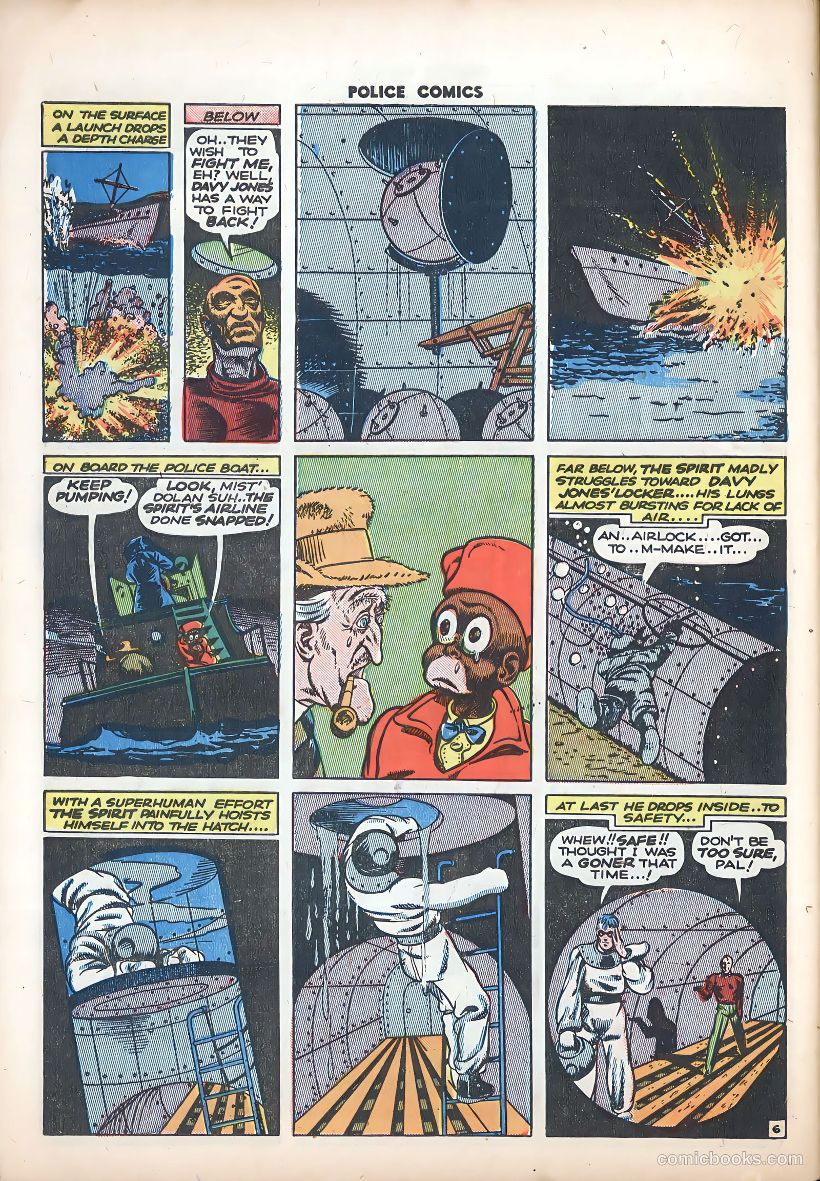 Police Comics #38 (1945) — page 56 of 60