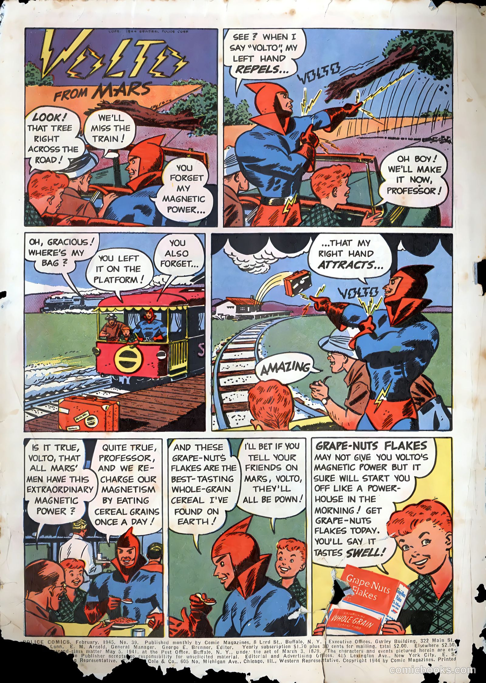 Police Comics #39 (1945) — page 3 of 63