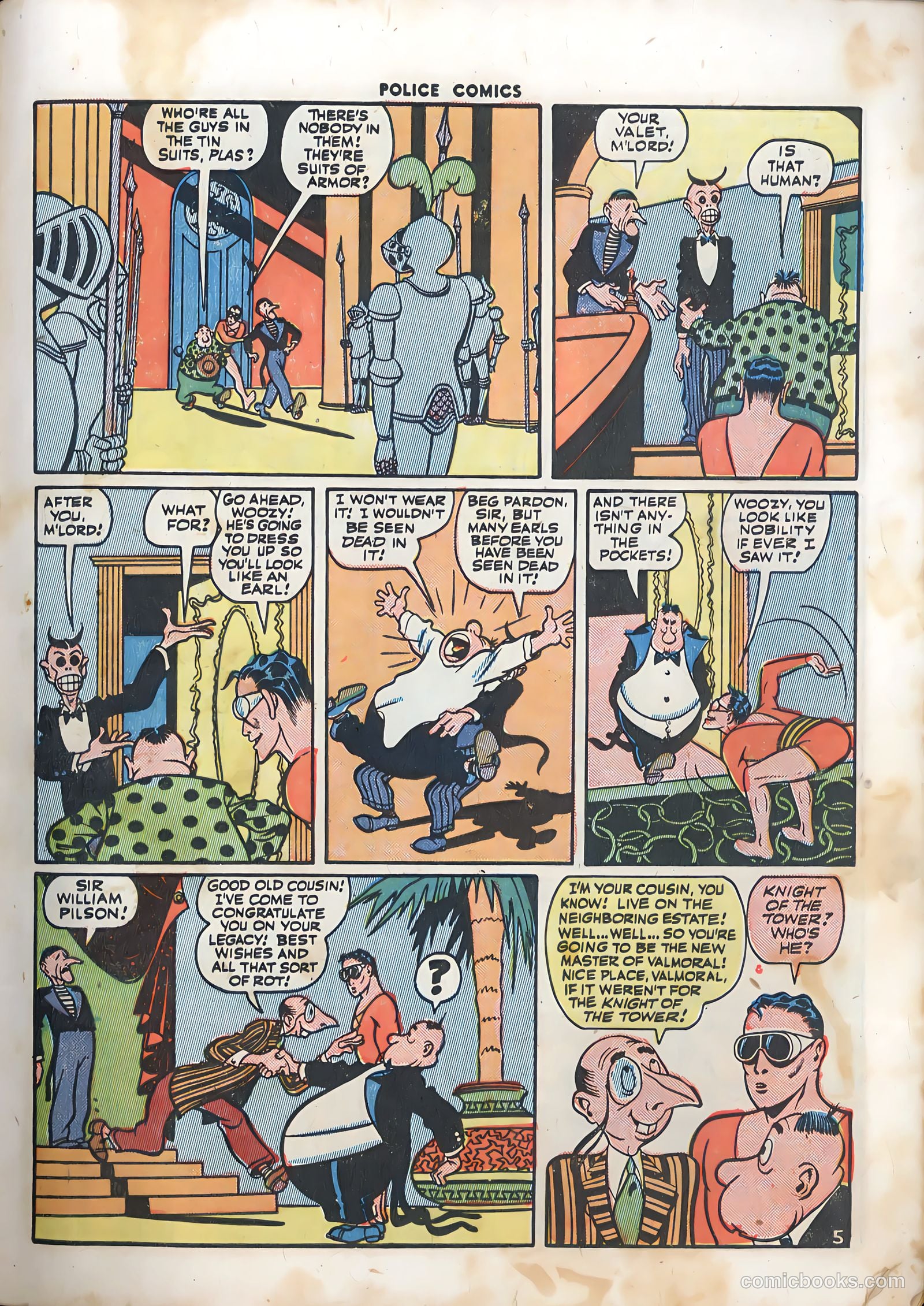 Police Comics #39 (1945) — page 8 of 63