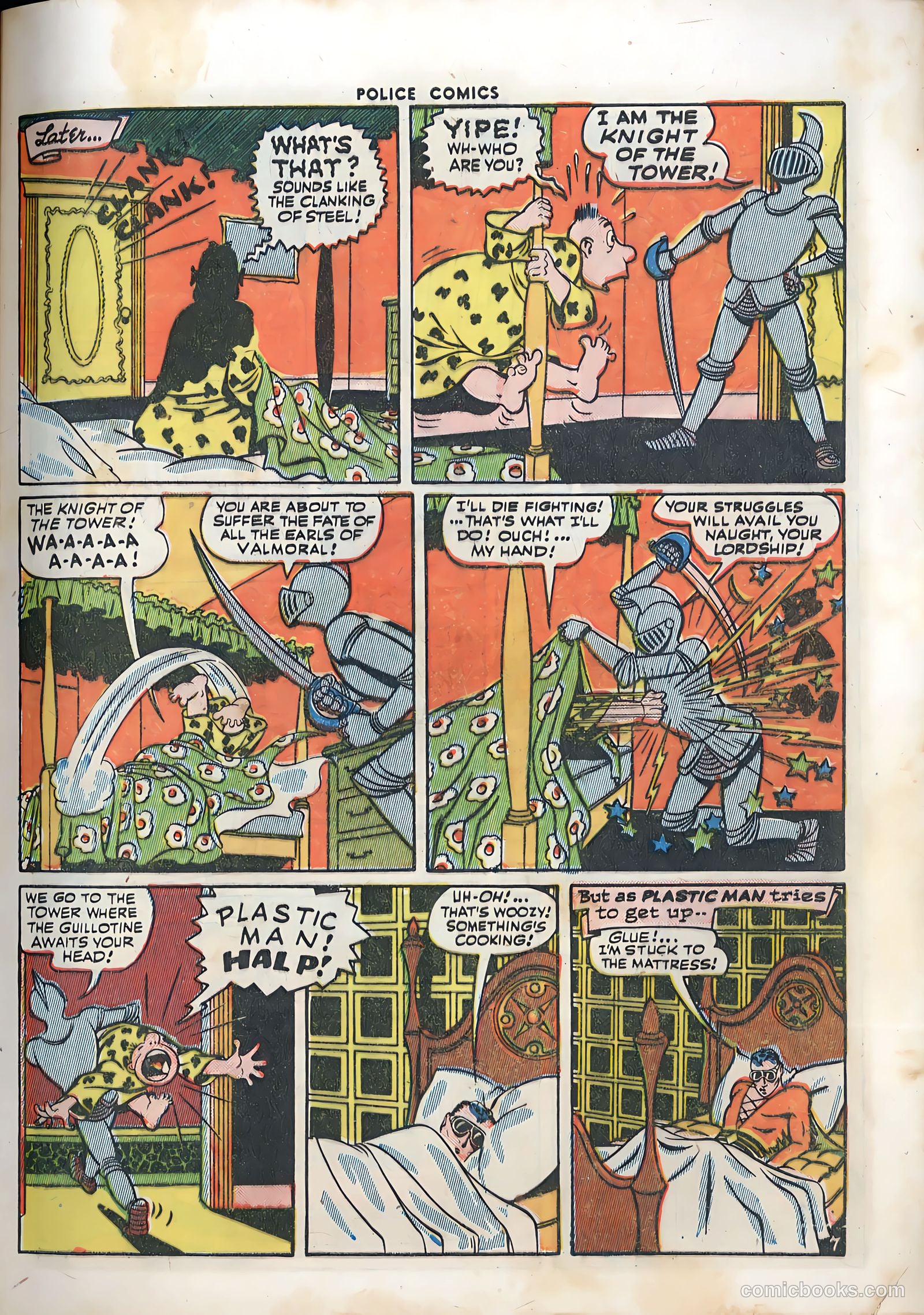 Police Comics #39 (1945) — page 10 of 63