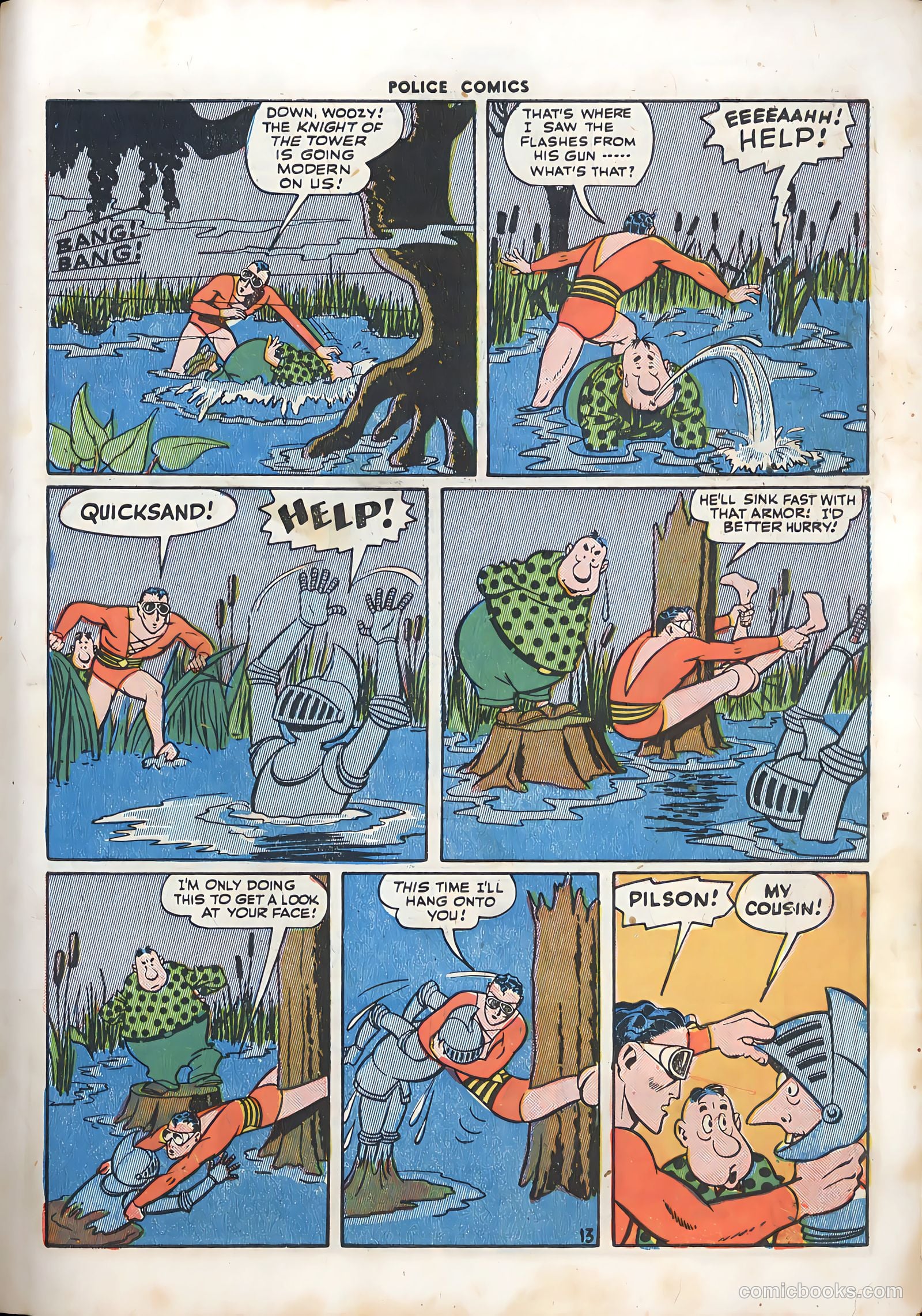 Police Comics #39 (1945) — page 16 of 63