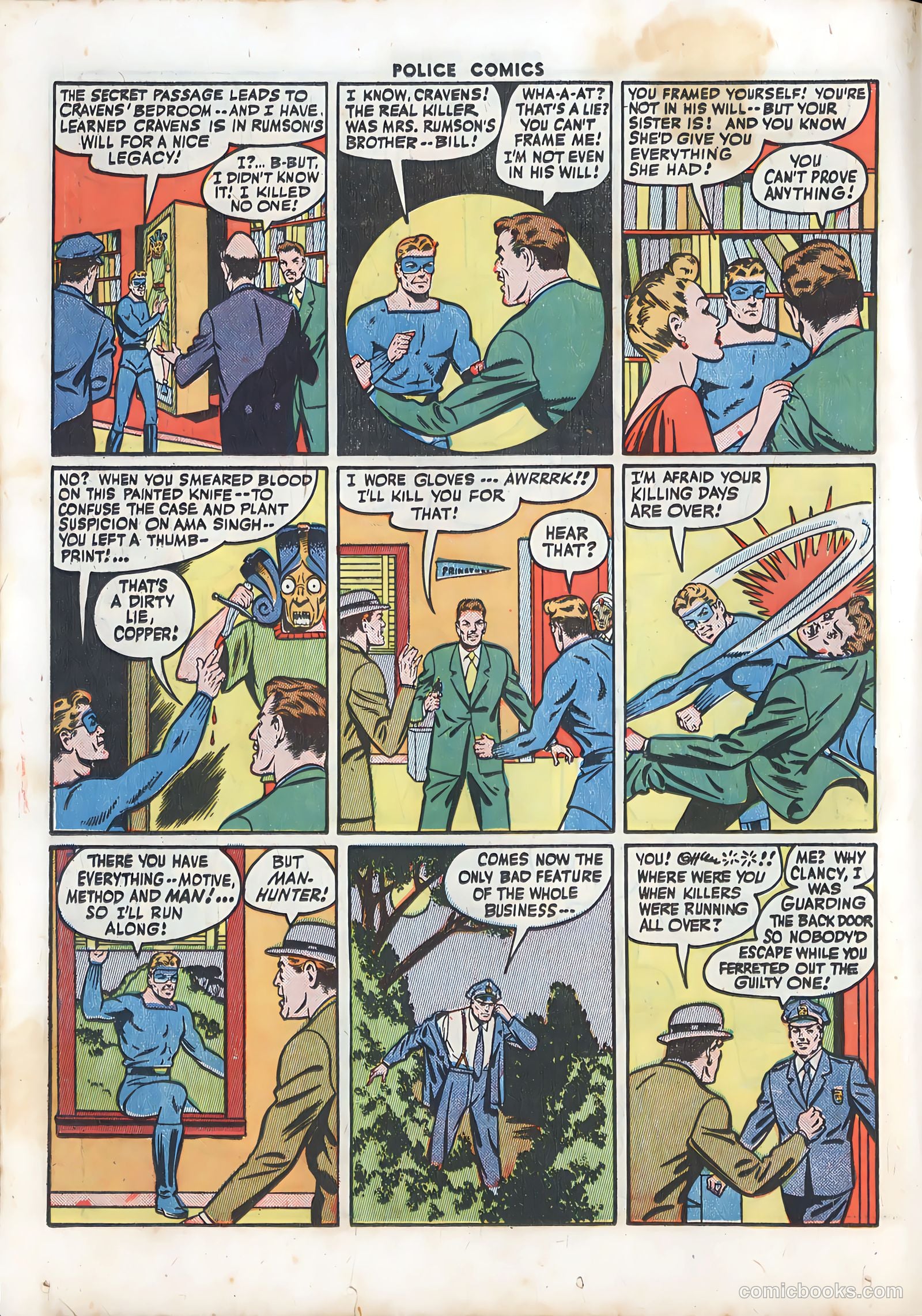 Police Comics #39 (1945) — page 29 of 63