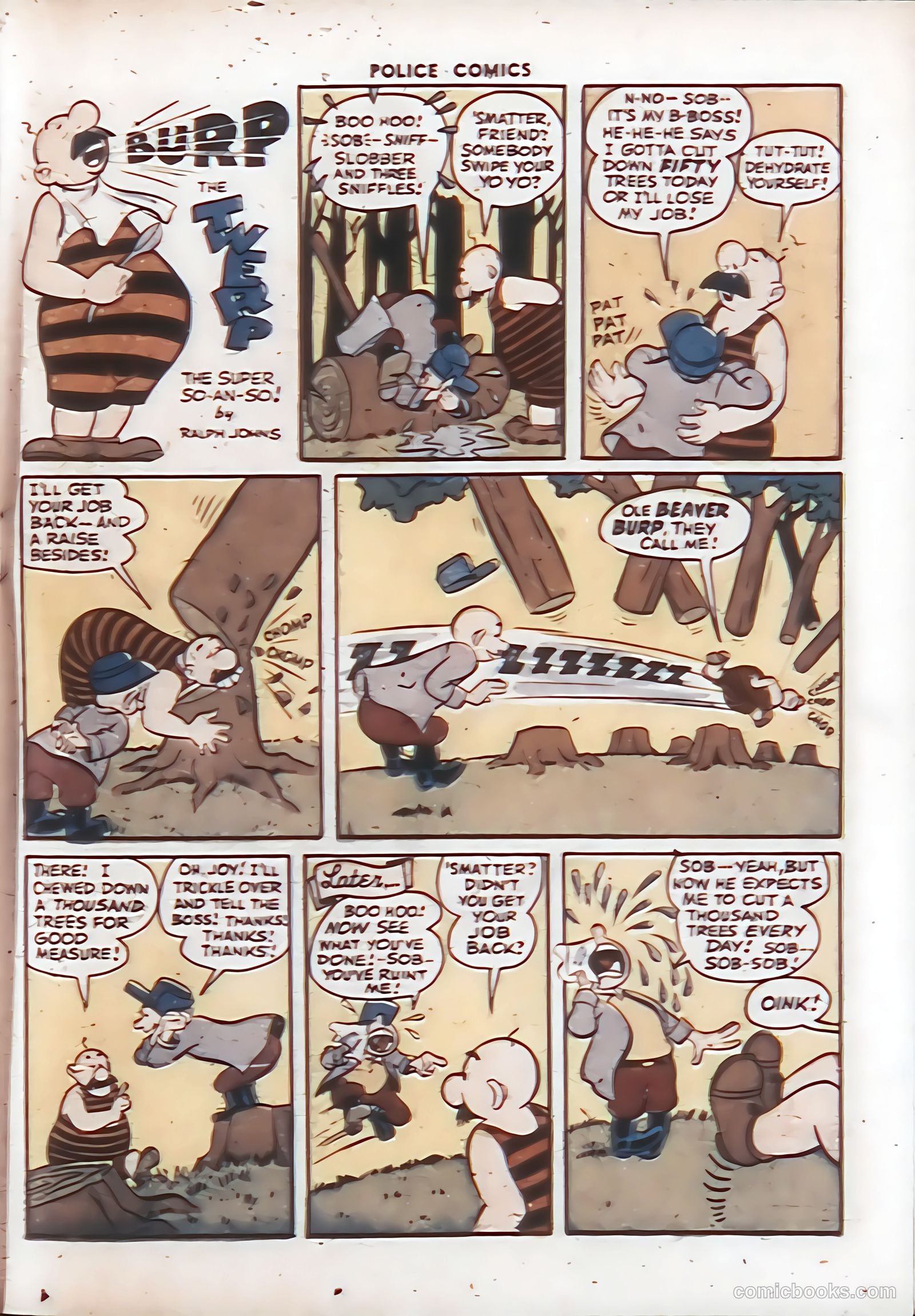 Police Comics #39 (1945) — page 30 of 63