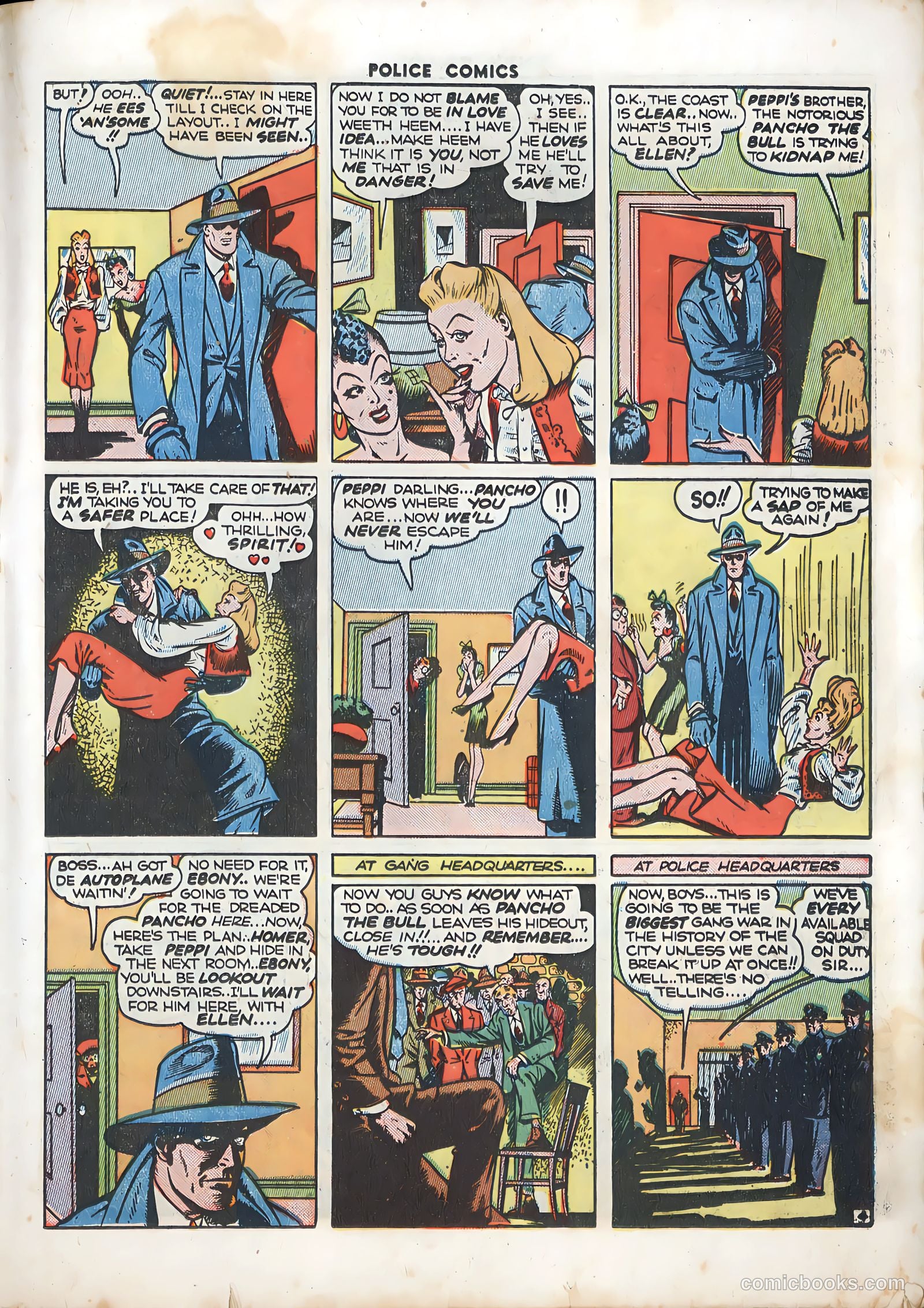 Police Comics #39 (1945) — page 34 of 63