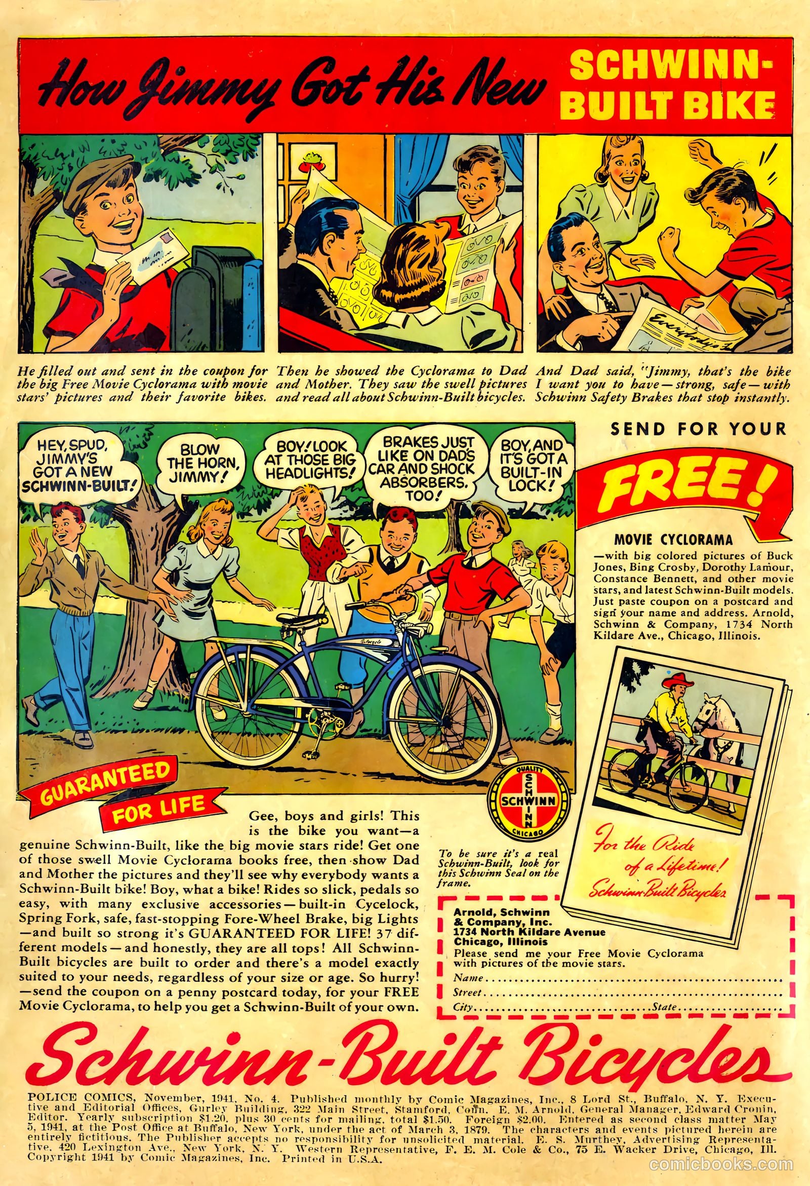 Police Comics #4 (1941) — page 2 of 68