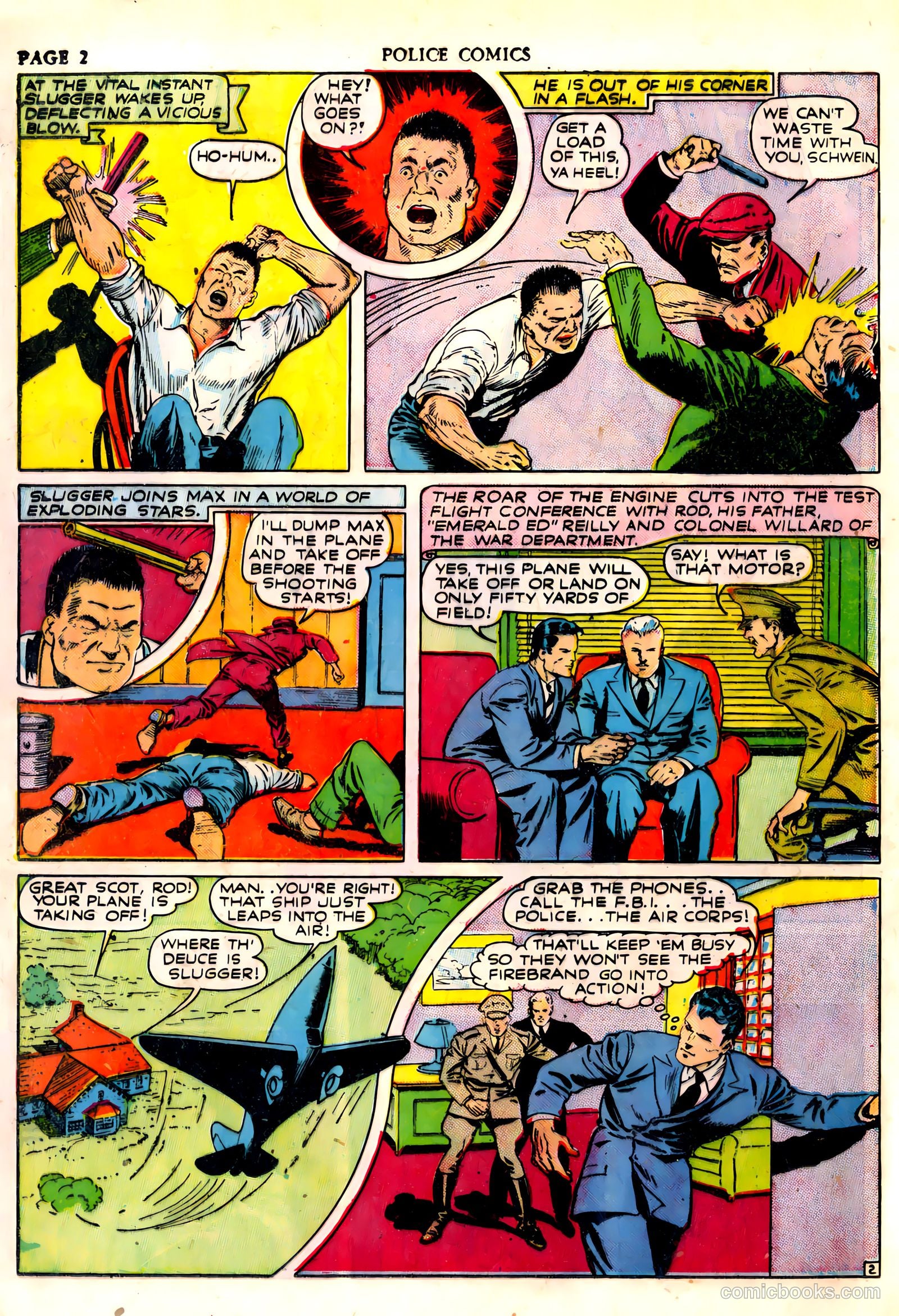 Police Comics #4 (1941) — page 4 of 68