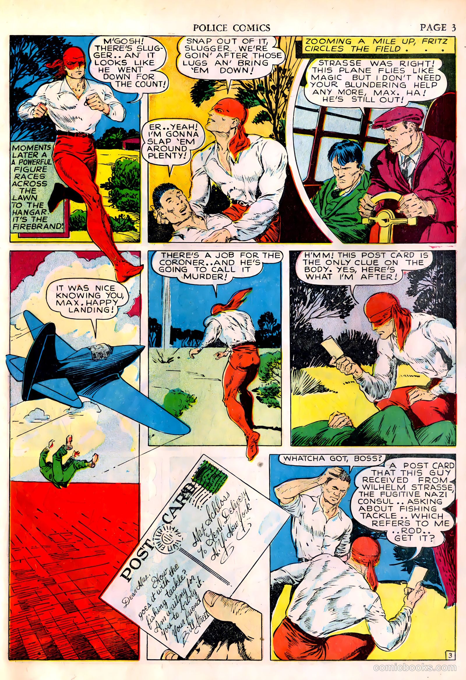 Police Comics #4 (1941) — page 5 of 68