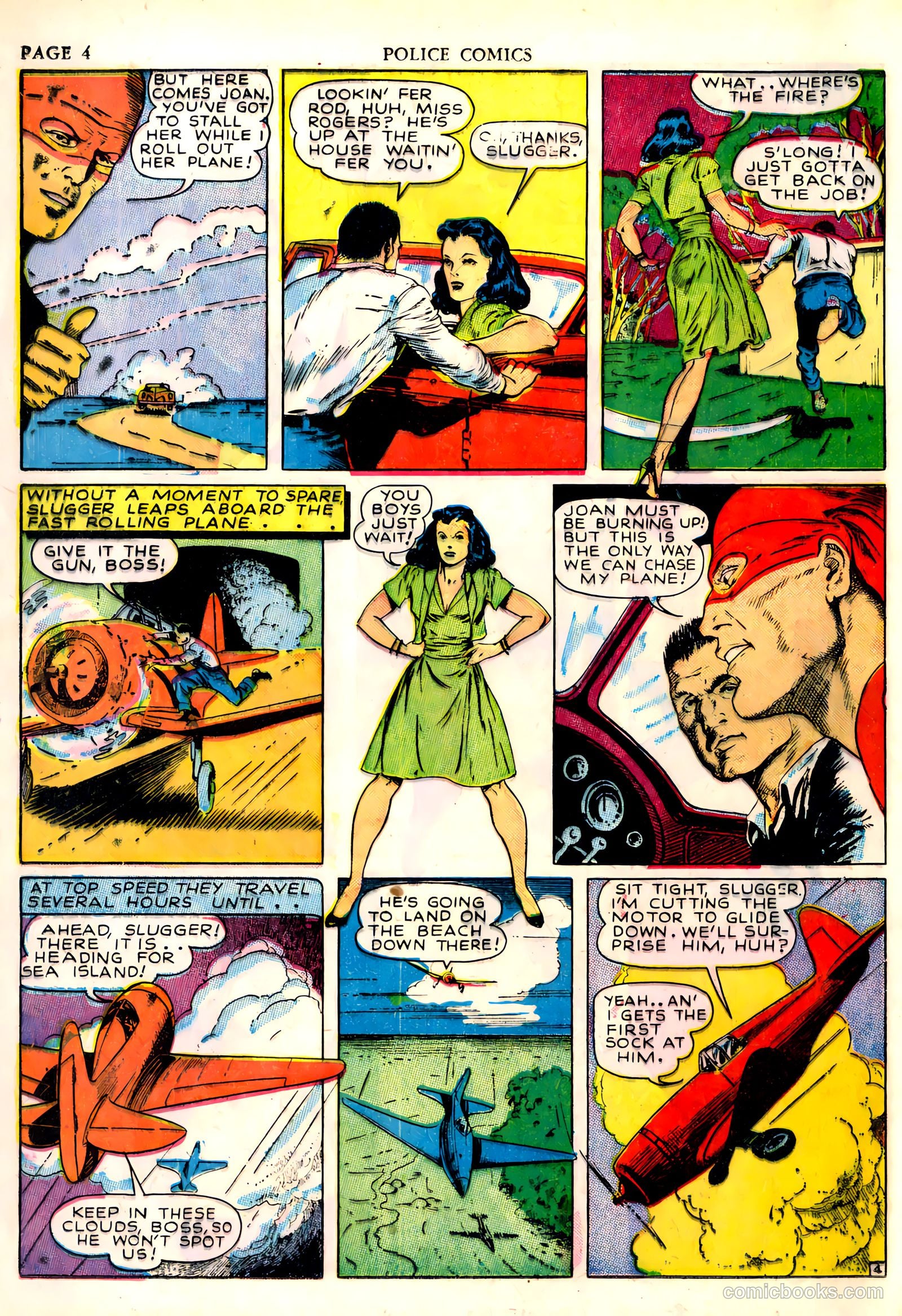 Police Comics #4 (1941) — page 6 of 68