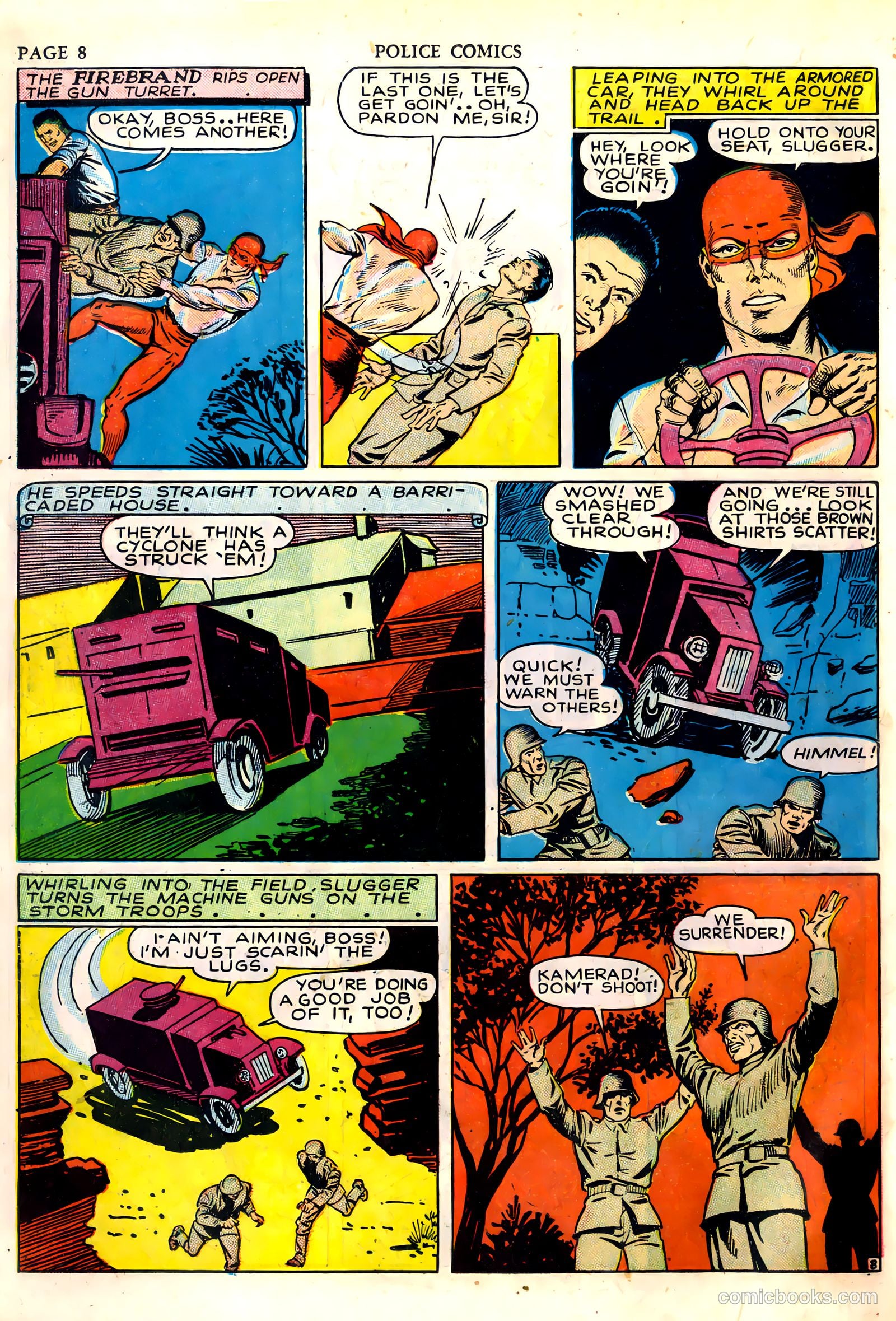 Police Comics #4 (1941) — page 10 of 68