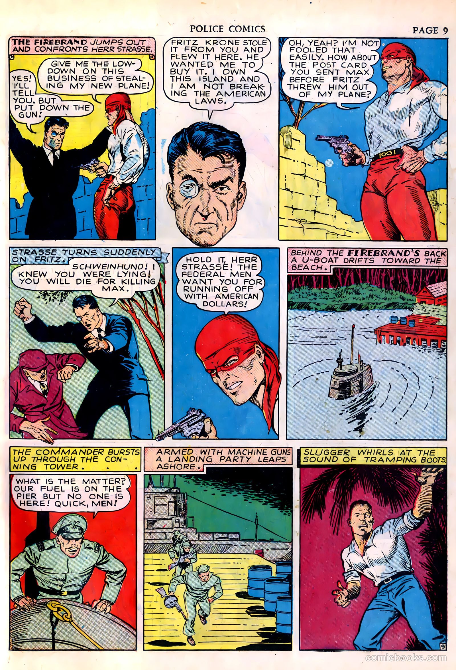 Police Comics #4 (1941) — page 11 of 68