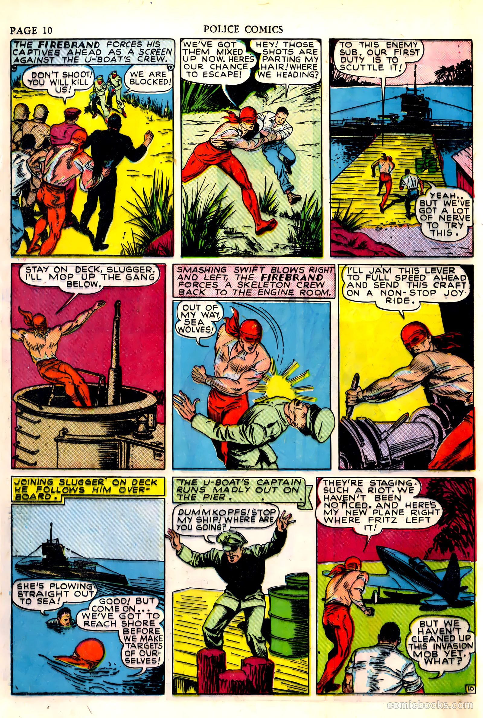 Police Comics #4 (1941) — page 12 of 68