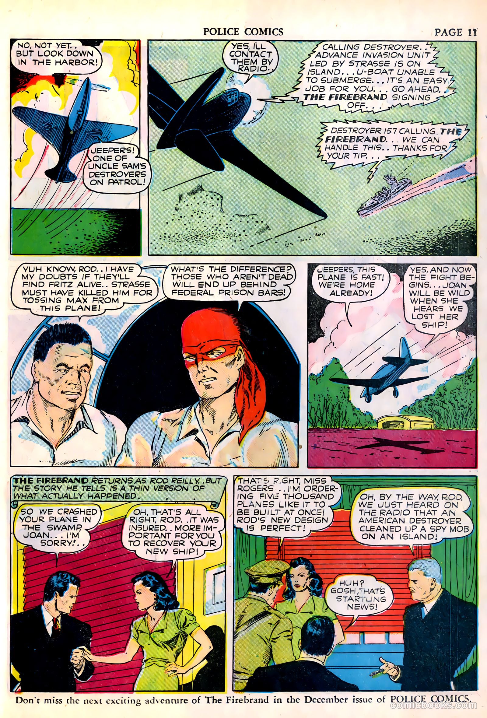 Police Comics #4 (1941) — page 13 of 68