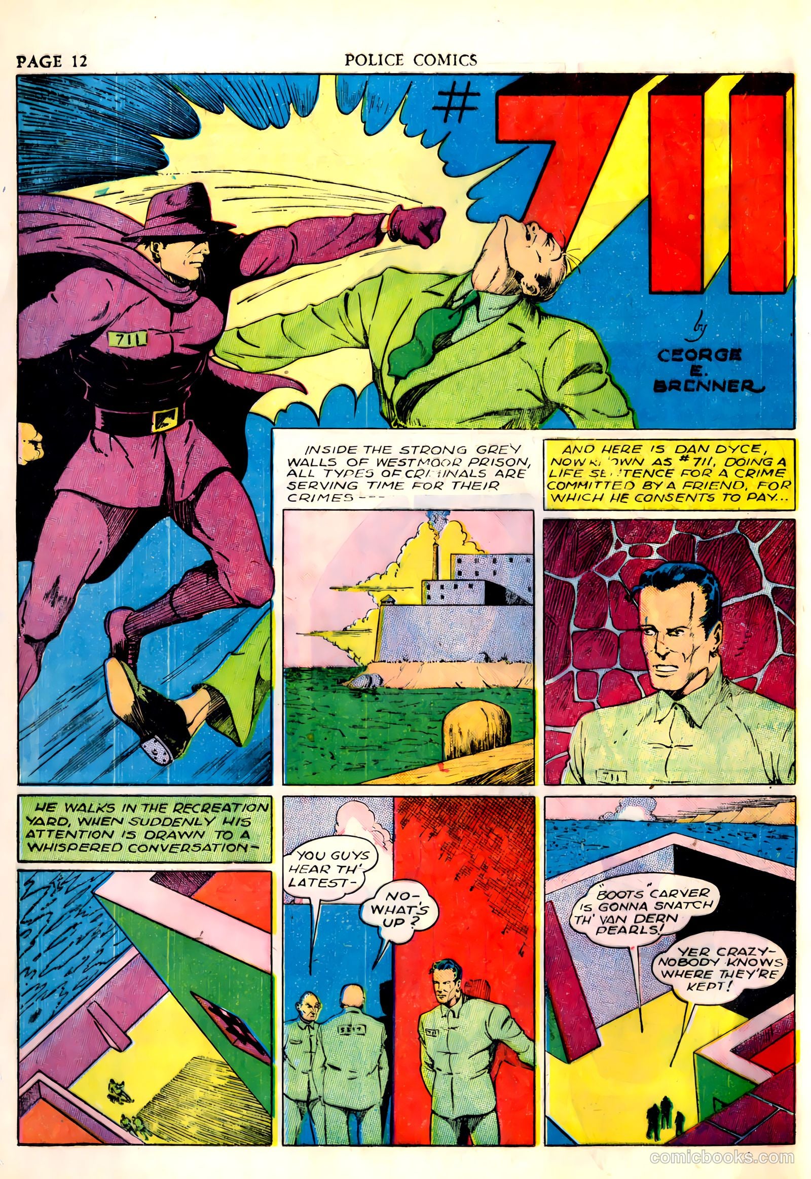 Police Comics #4 (1941) — page 14 of 68