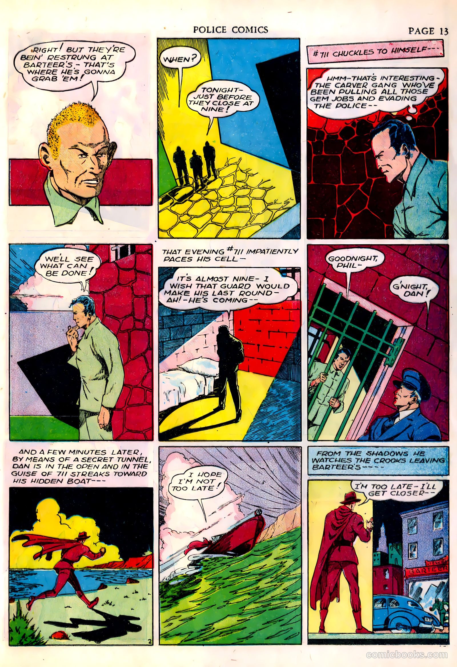 Police Comics #4 (1941) — page 15 of 68