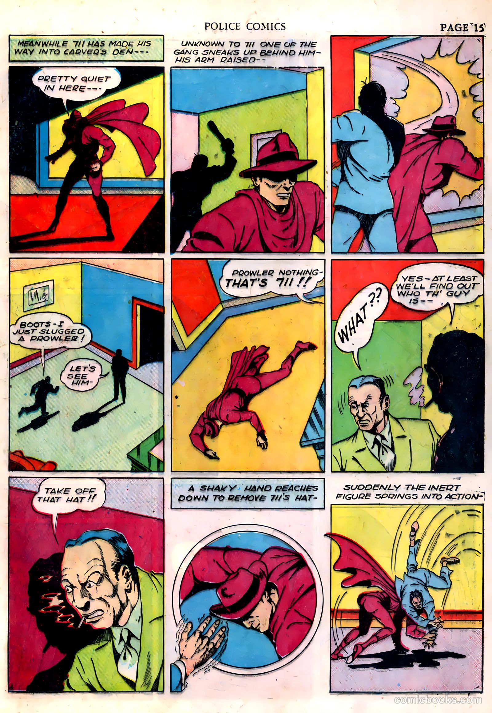 Police Comics #4 (1941) — page 17 of 68