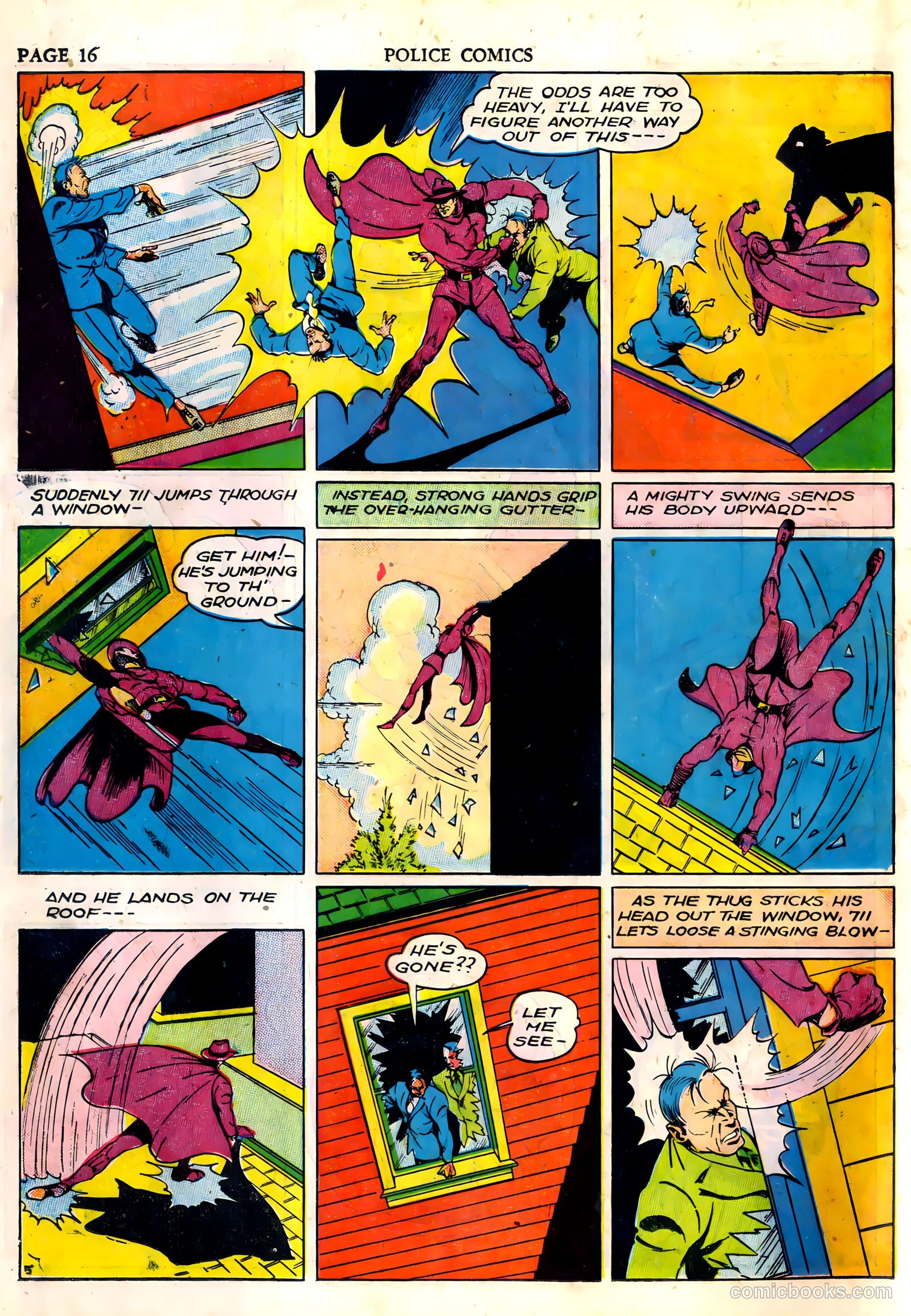 Police Comics #4 (1941) — page 18 of 68