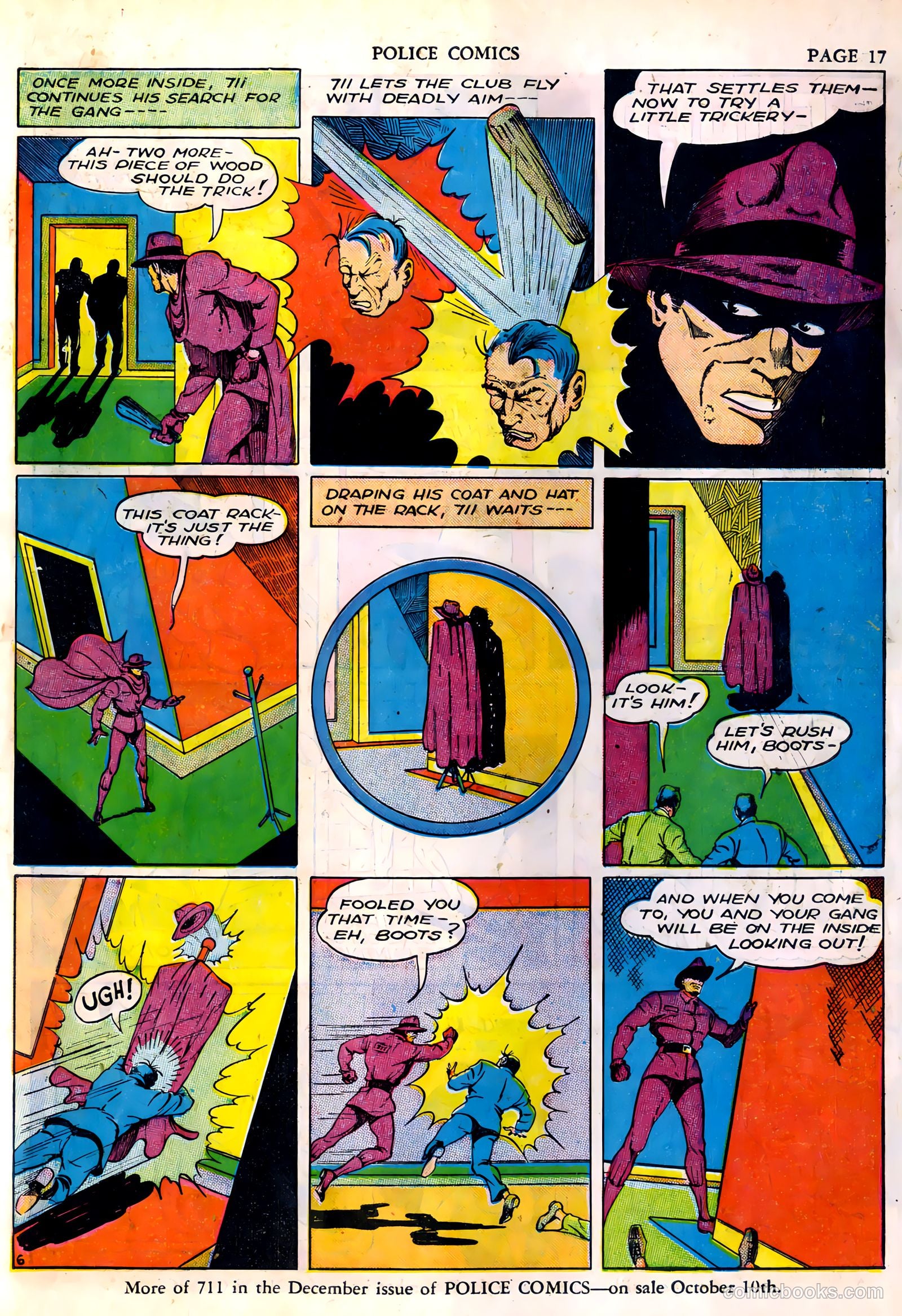 Police Comics #4 (1941) — page 19 of 68