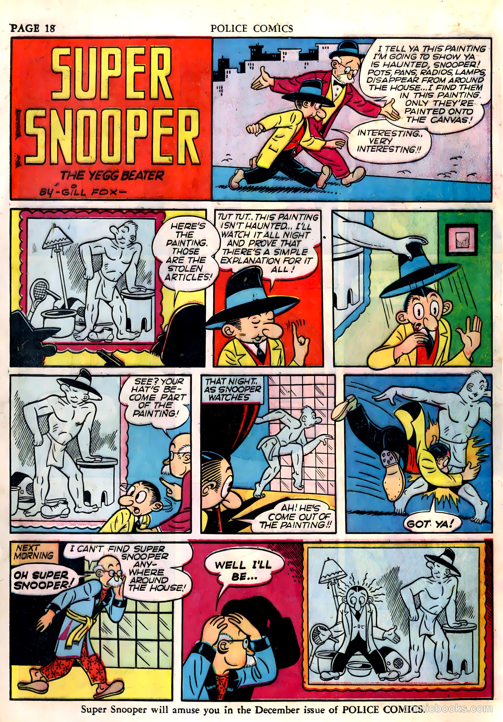 Police Comics #4 (1941) — page 20 of 68