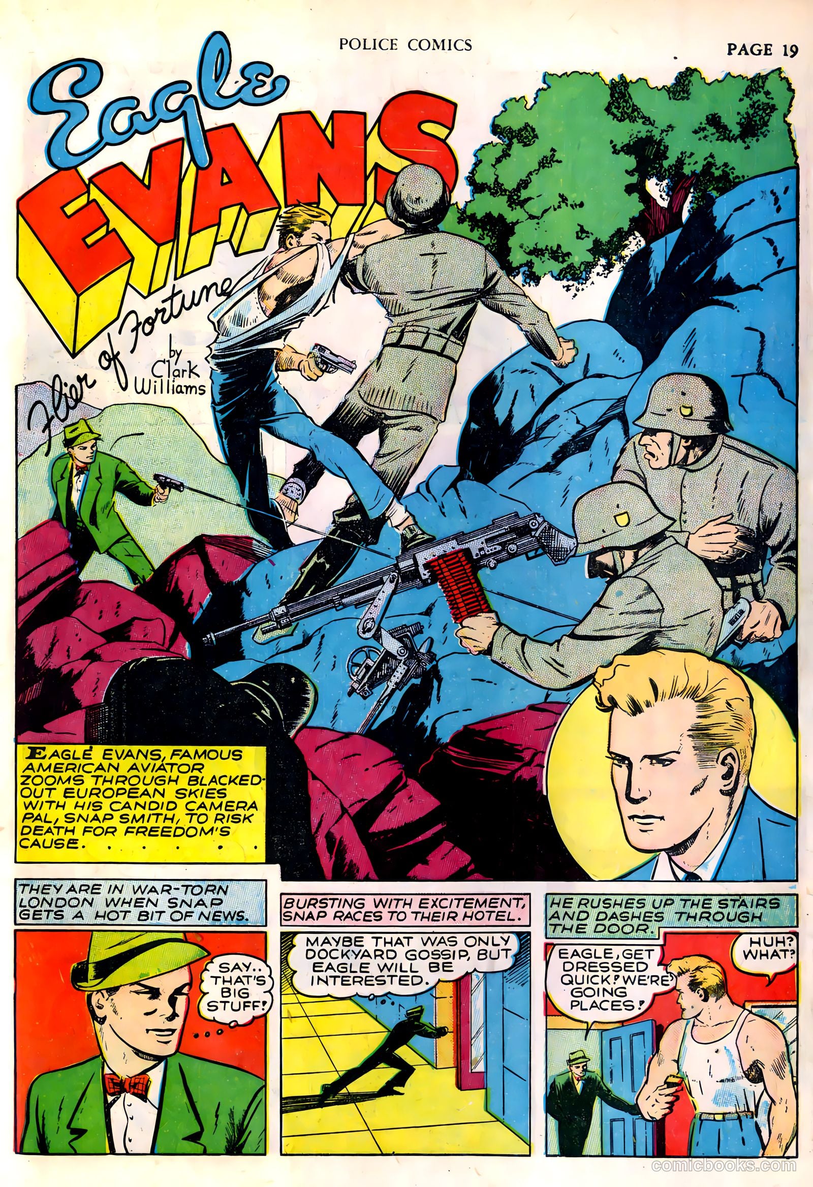 Police Comics #4 (1941) — page 21 of 68