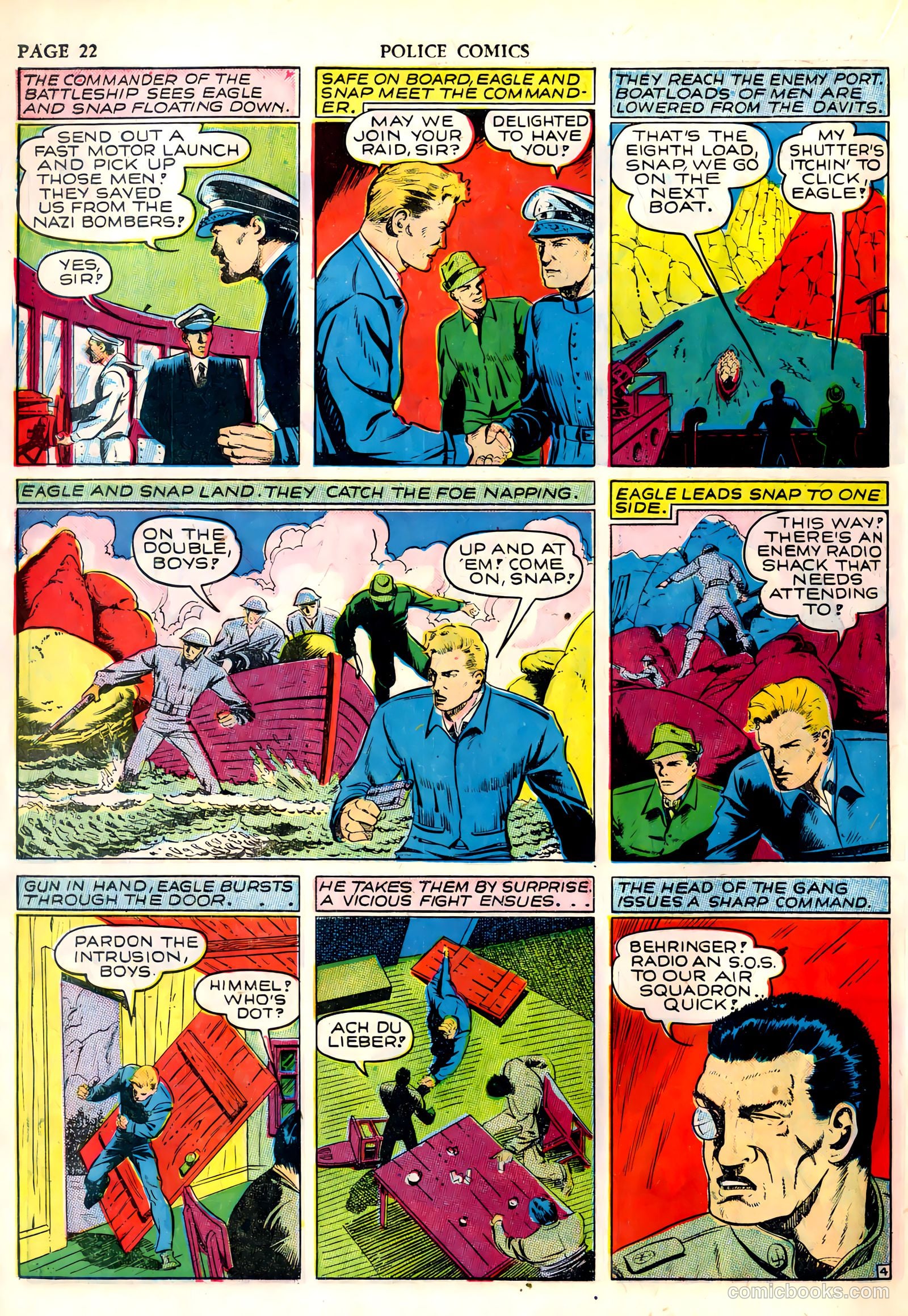 Police Comics #4 (1941) — page 24 of 68