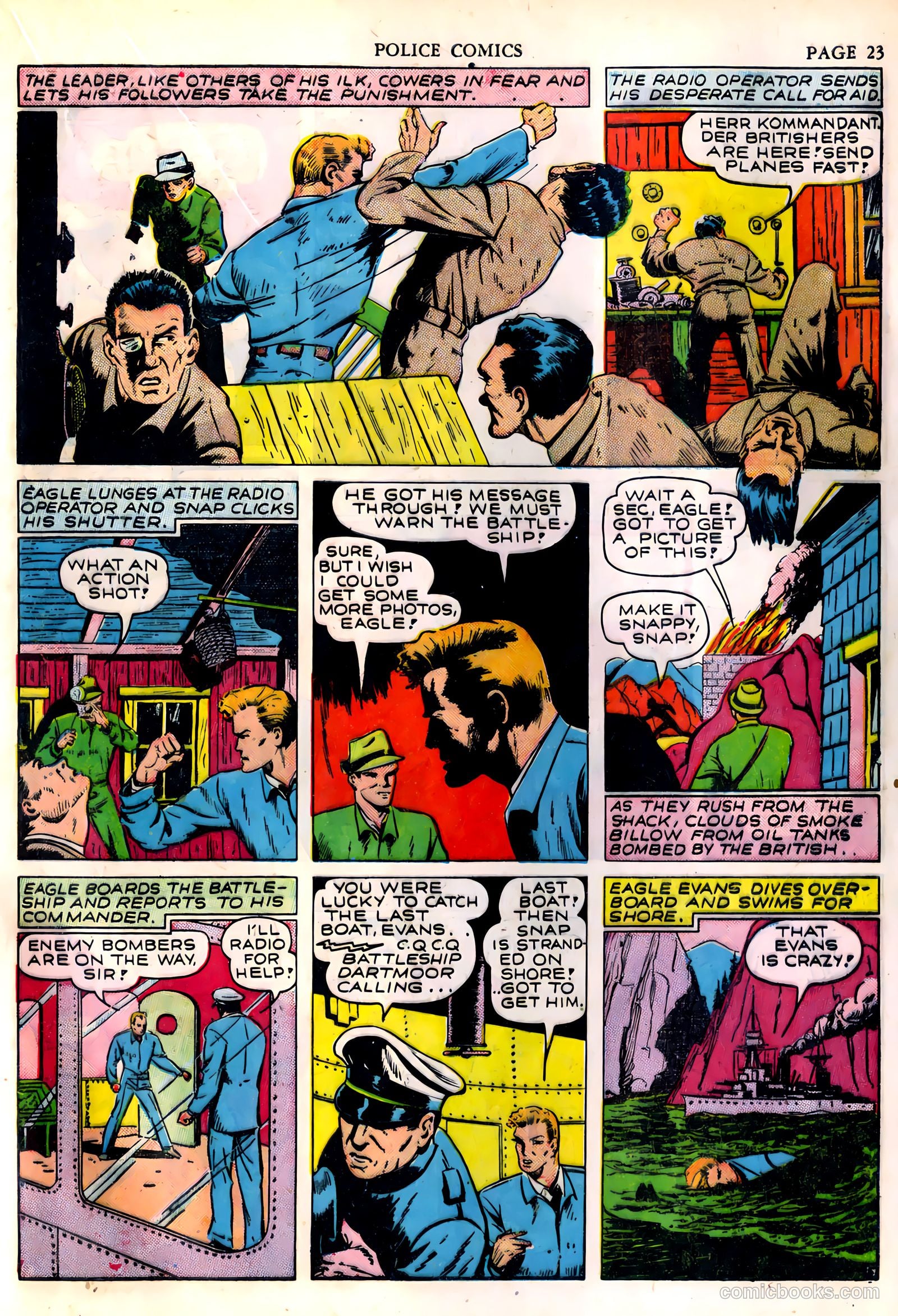 Police Comics #4 (1941) — page 25 of 68