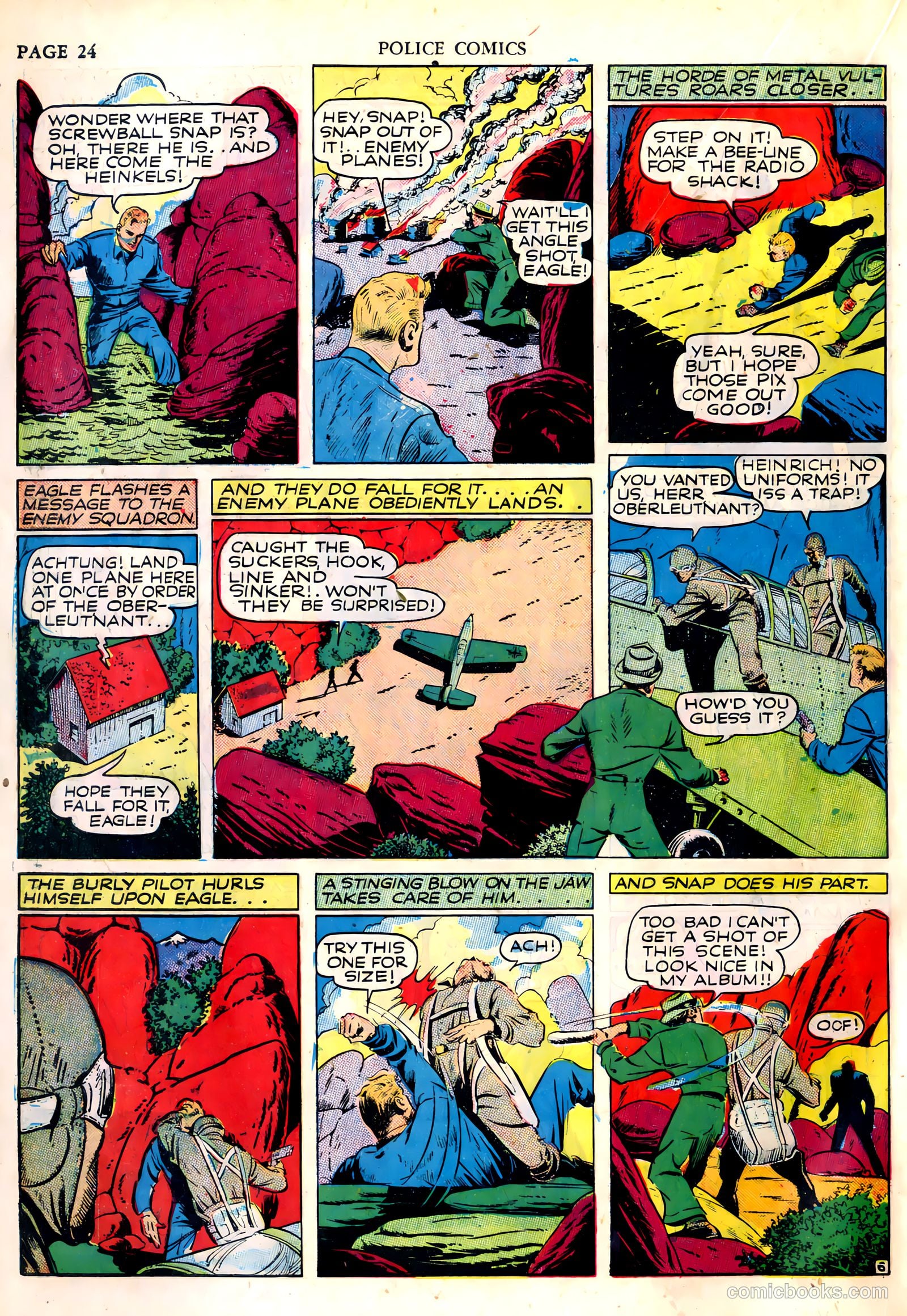 Police Comics #4 (1941) — page 26 of 68