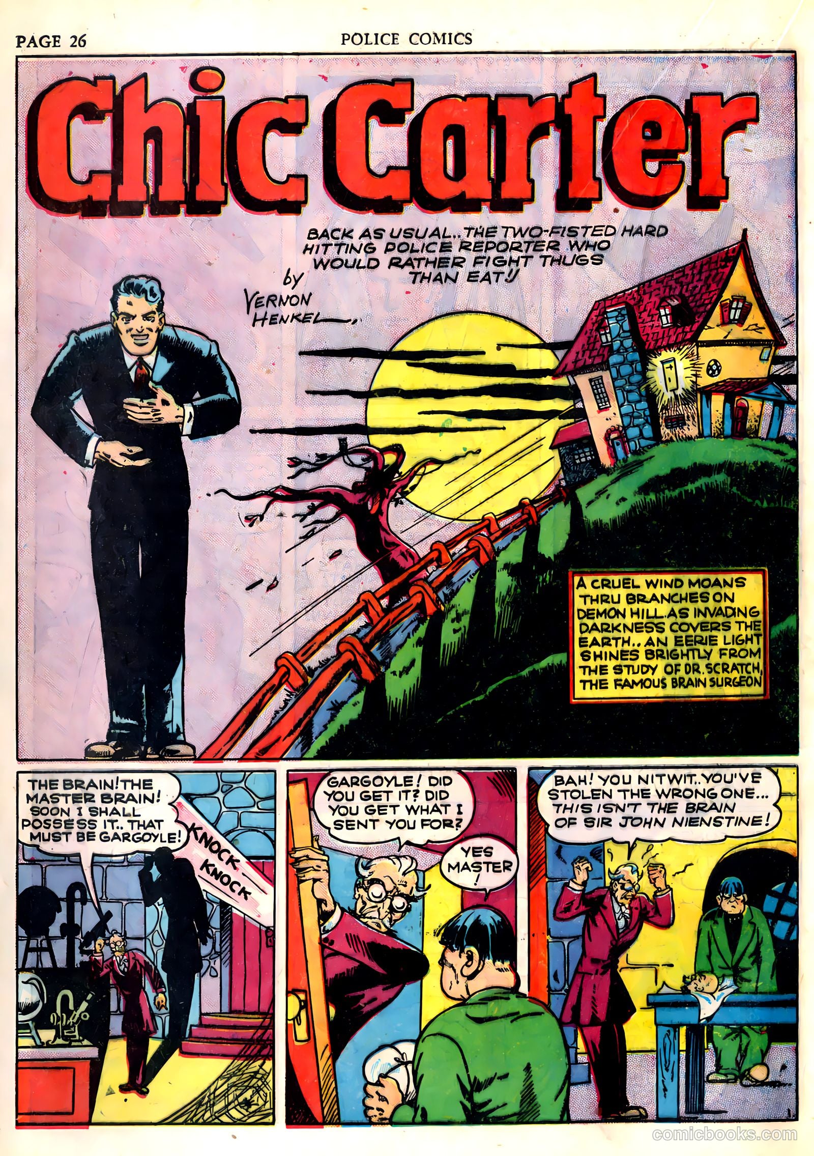 Police Comics #4 (1941) — page 28 of 68