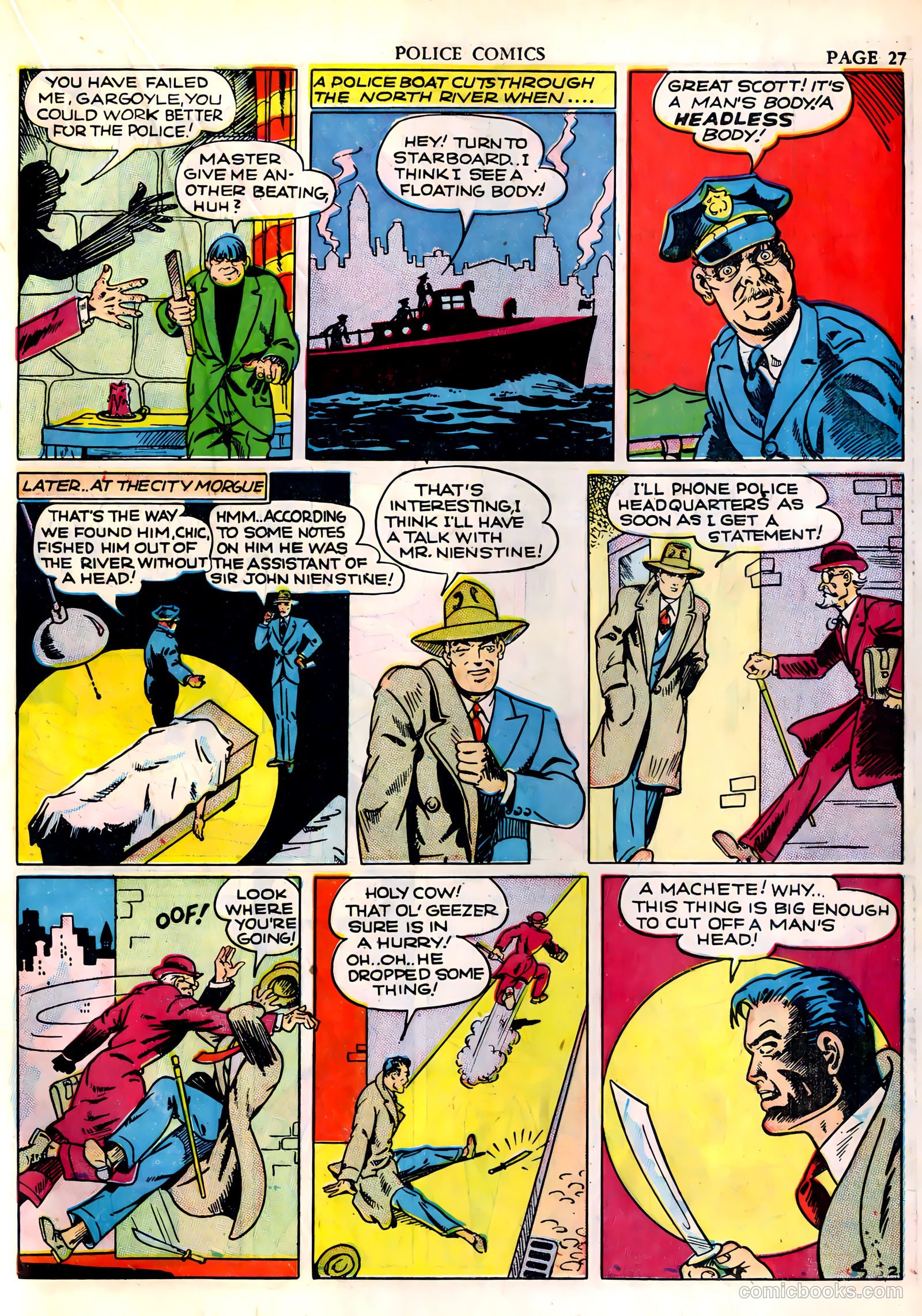 Police Comics #4 (1941) — page 29 of 68