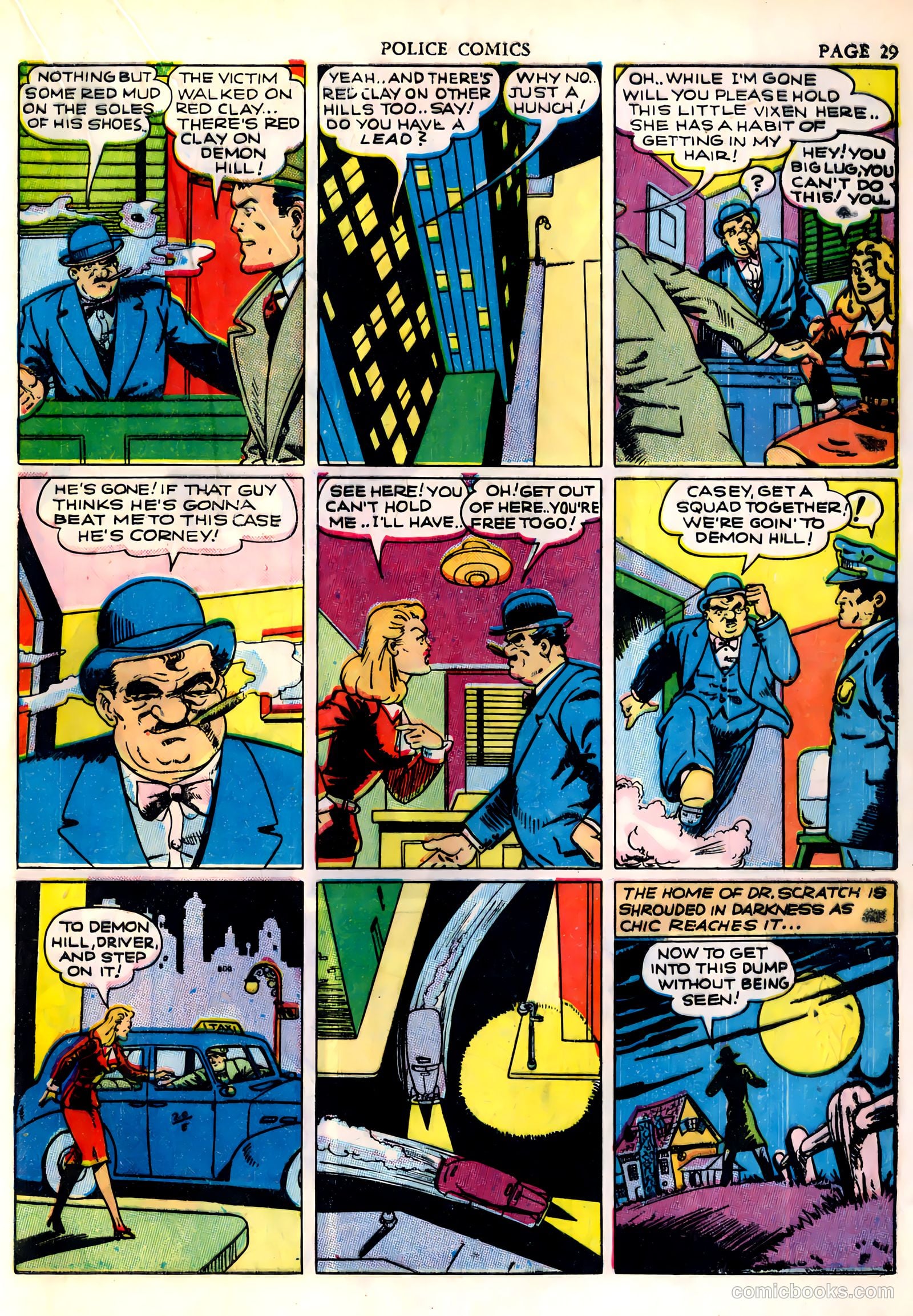 Police Comics #4 (1941) — page 31 of 68