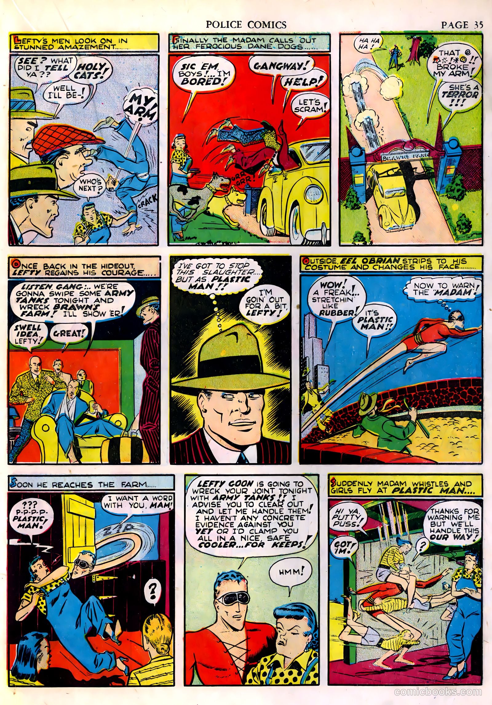 Police Comics #4 (1941) — page 37 of 68