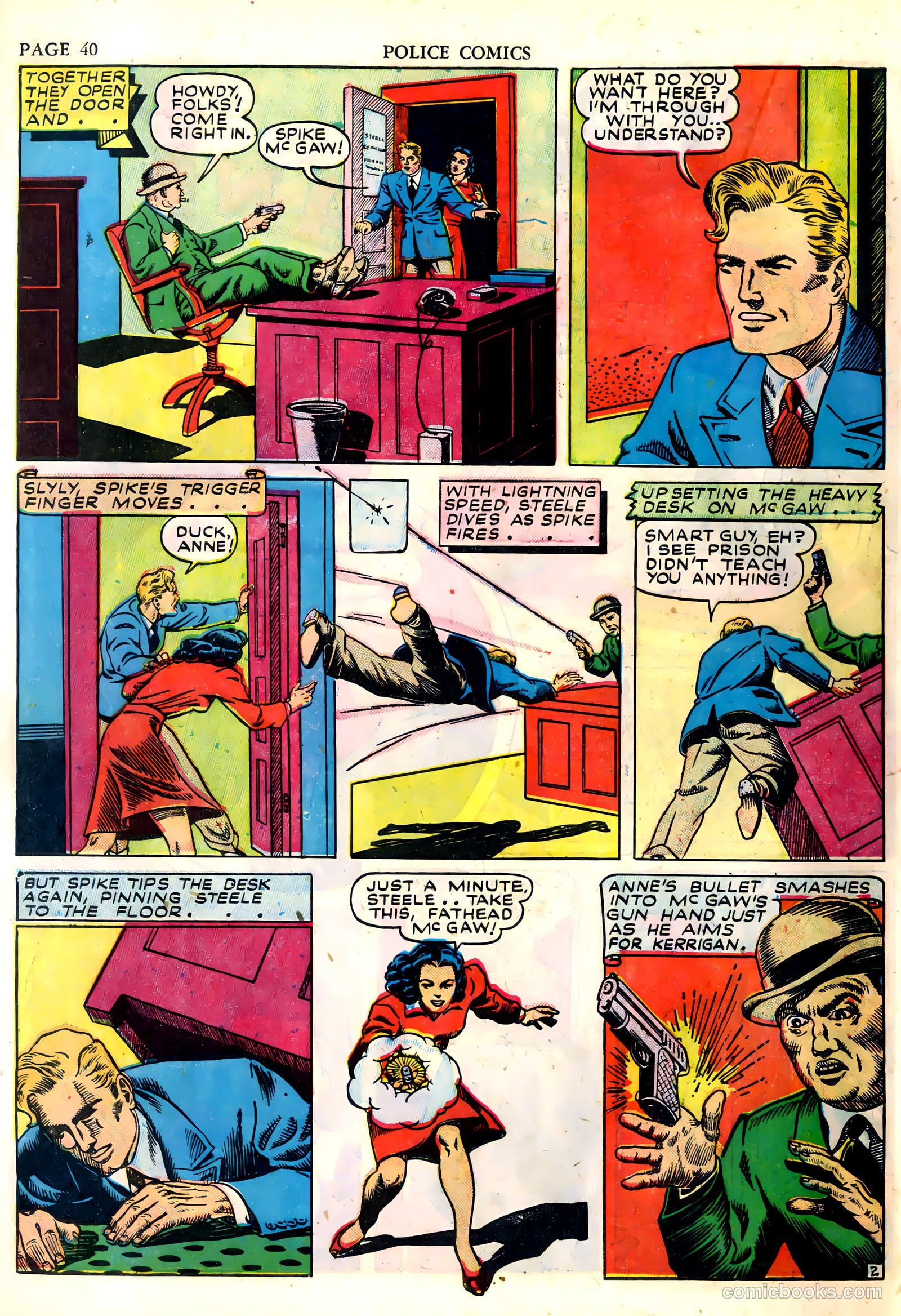 Police Comics #4 (1941) — page 42 of 68