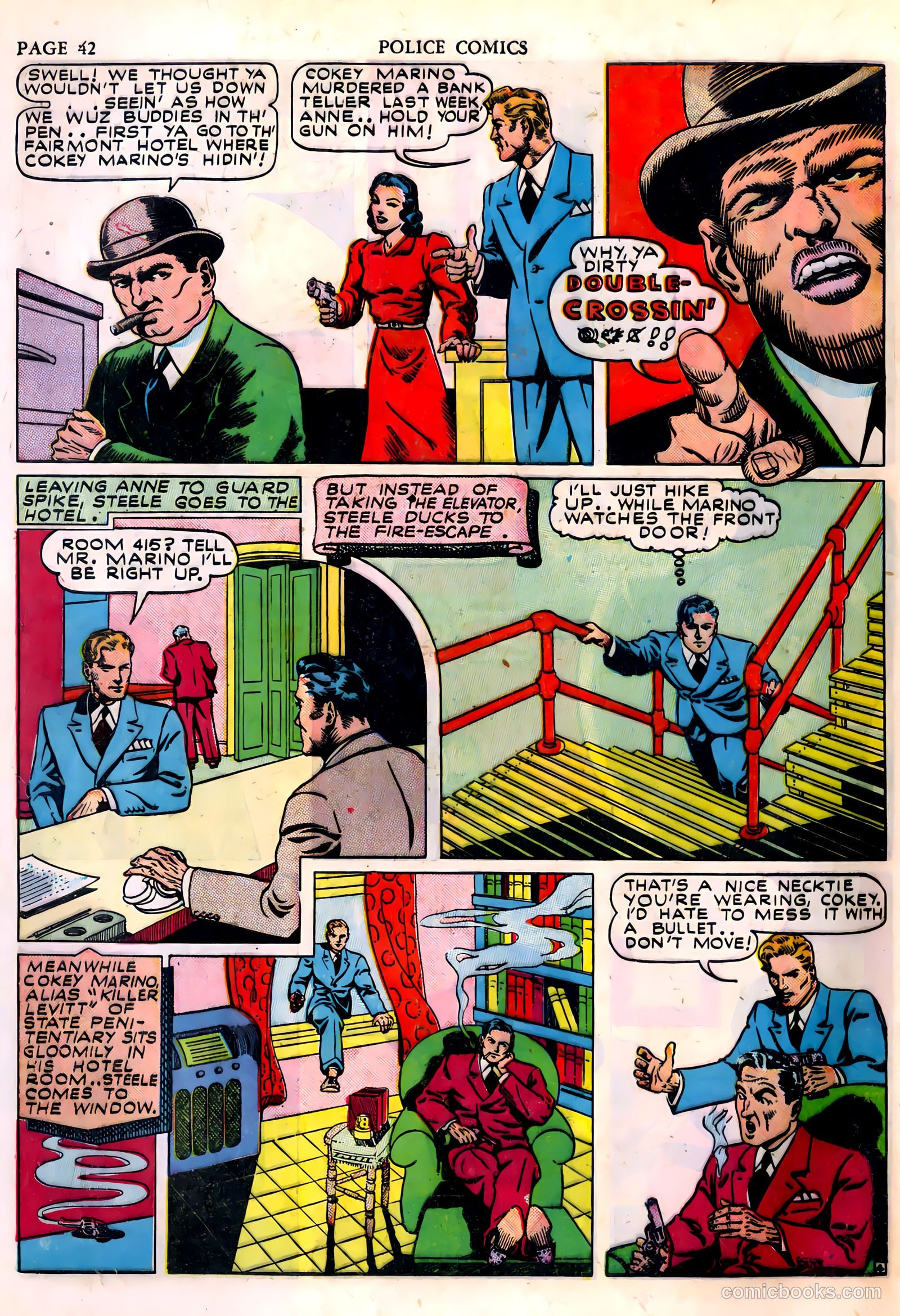 Police Comics #4 (1941) — page 44 of 68