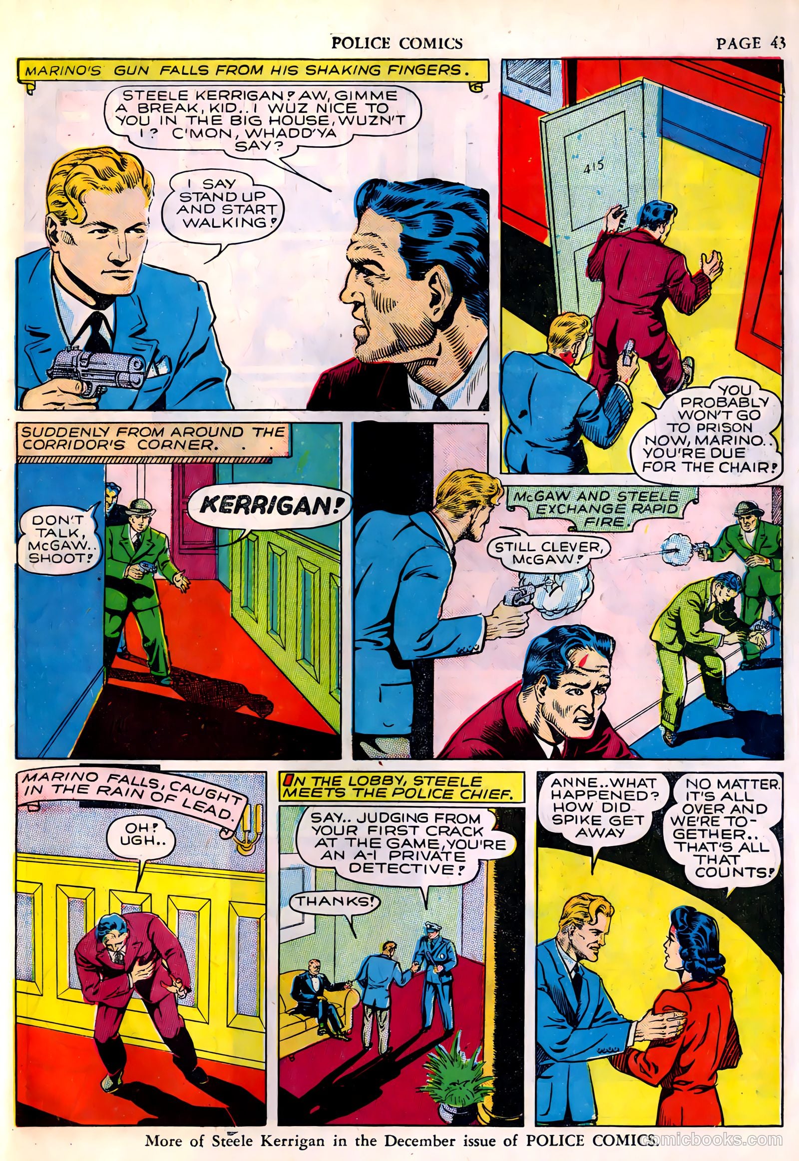 Police Comics #4 (1941) — page 45 of 68
