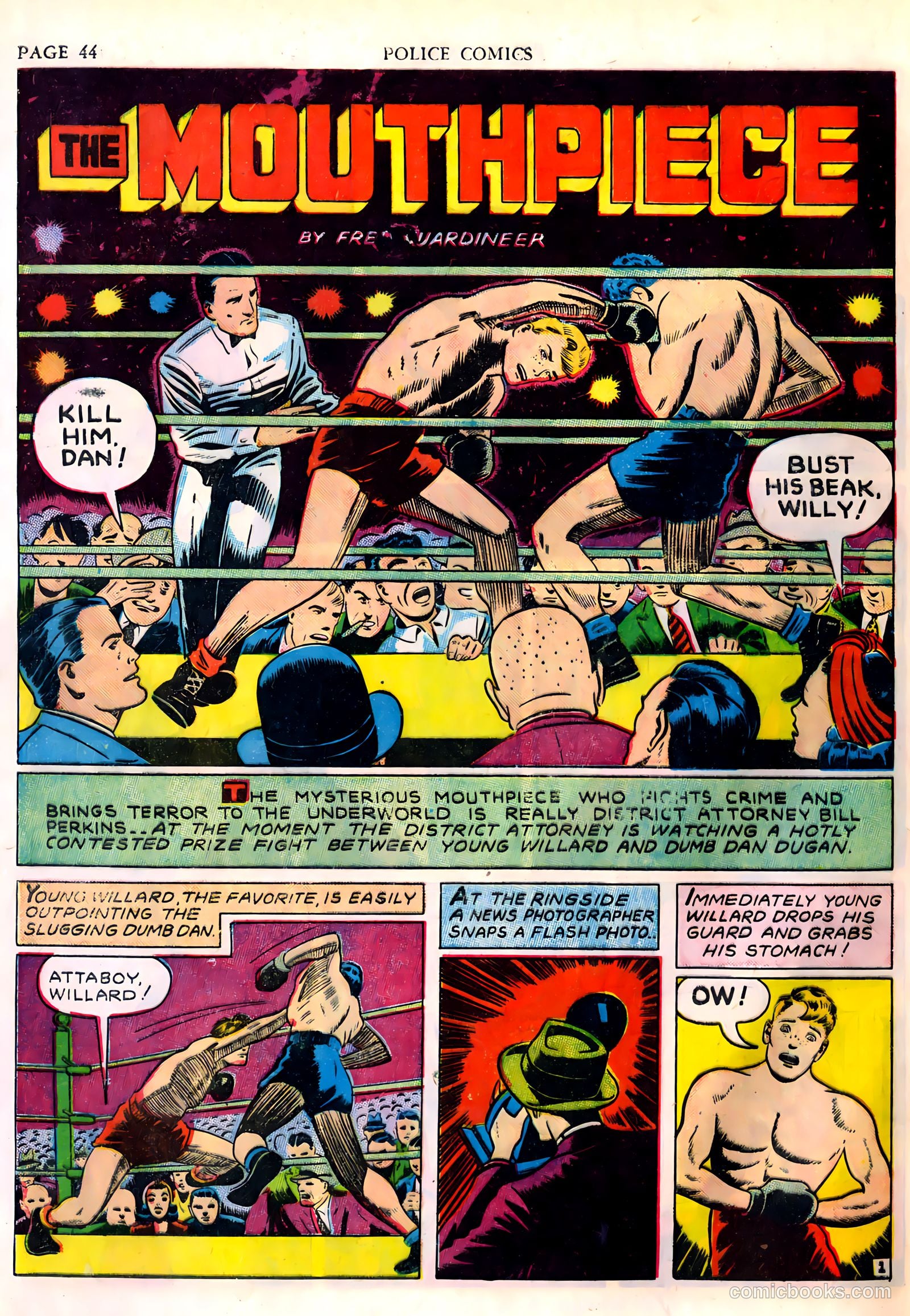 Police Comics #4 (1941) — page 46 of 68