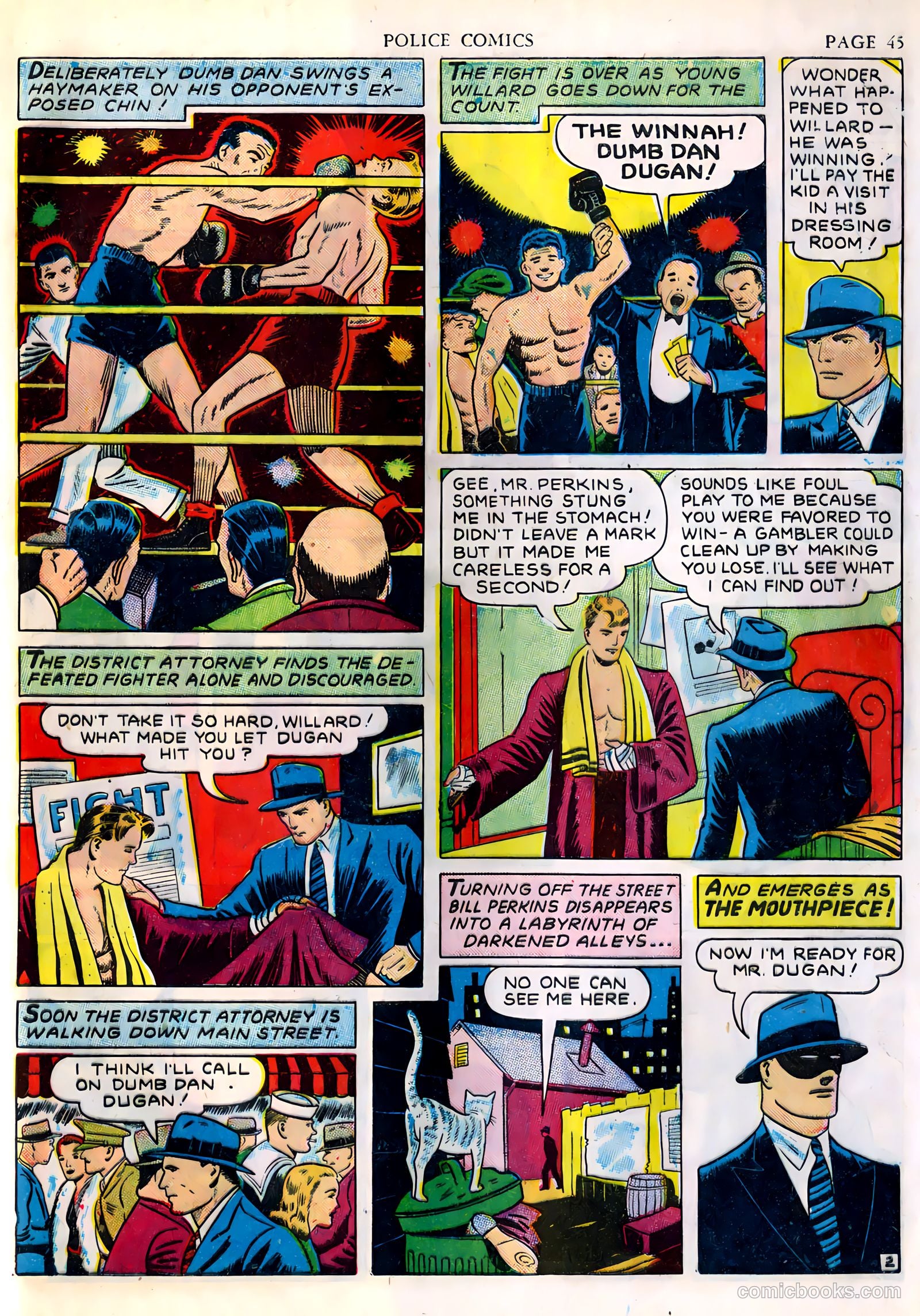 Police Comics #4 (1941) — page 47 of 68