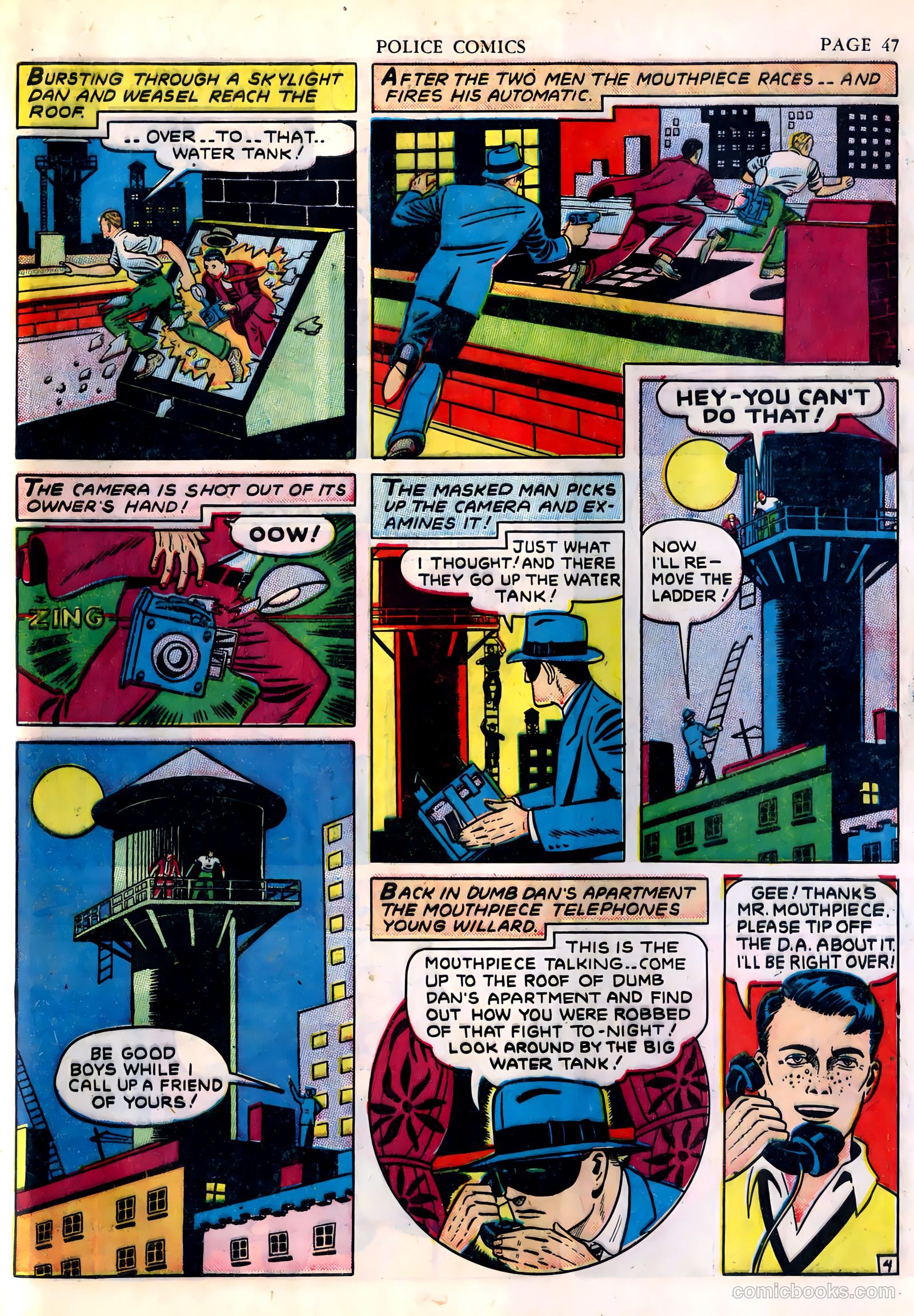 Police Comics #4 (1941) — page 49 of 68