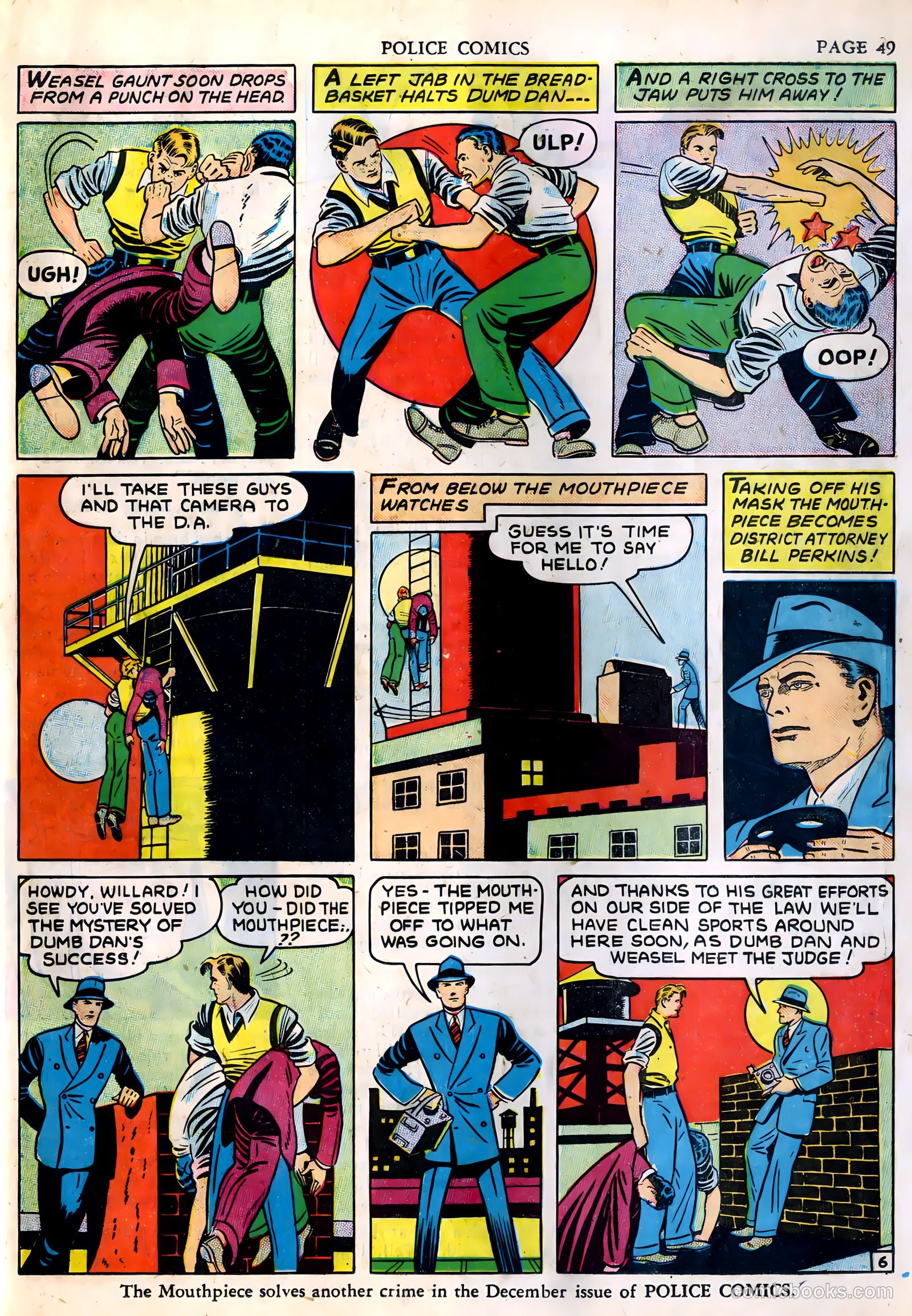 Police Comics #4 (1941) — page 51 of 68