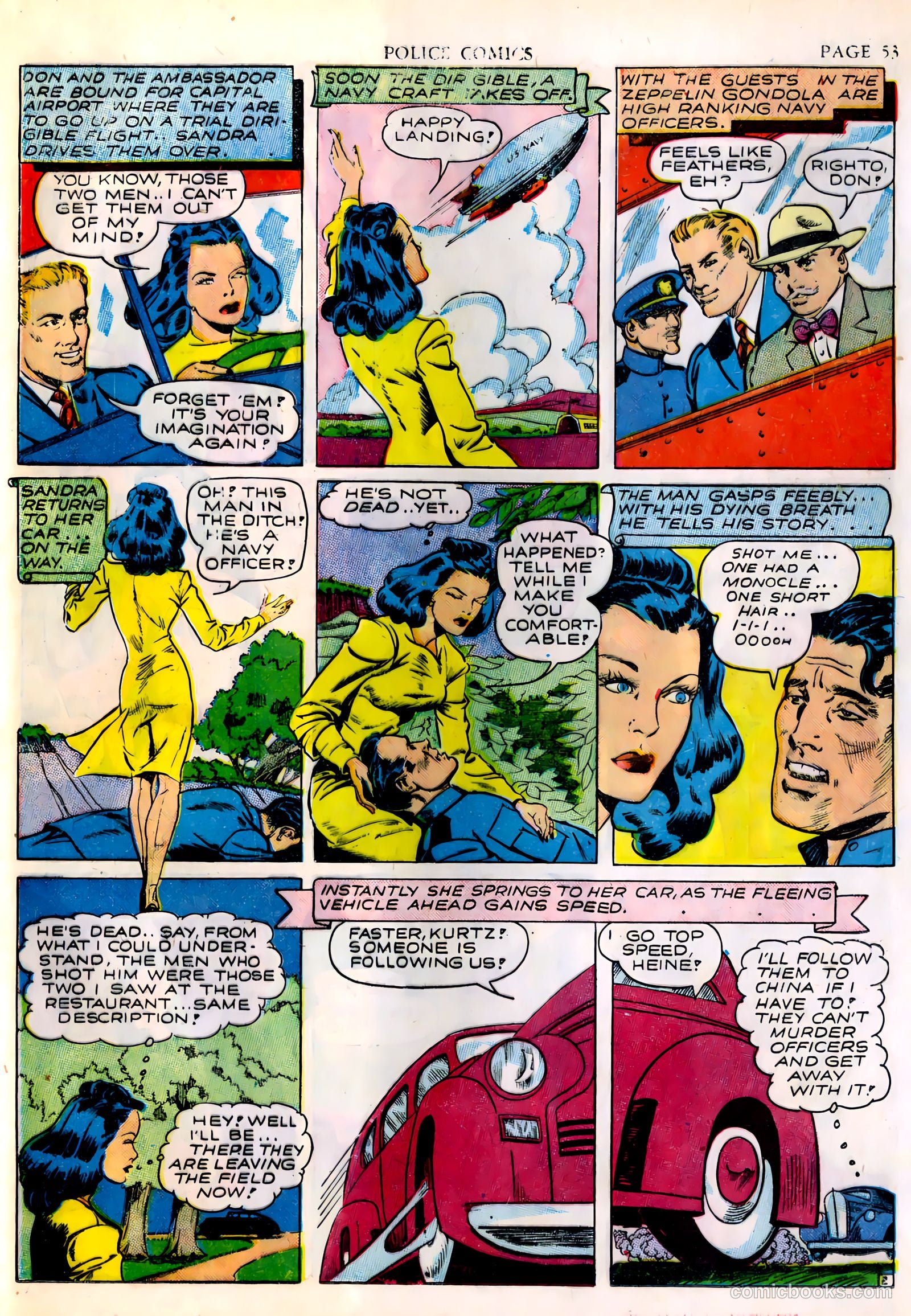 Police Comics #4 (1941) — page 55 of 68
