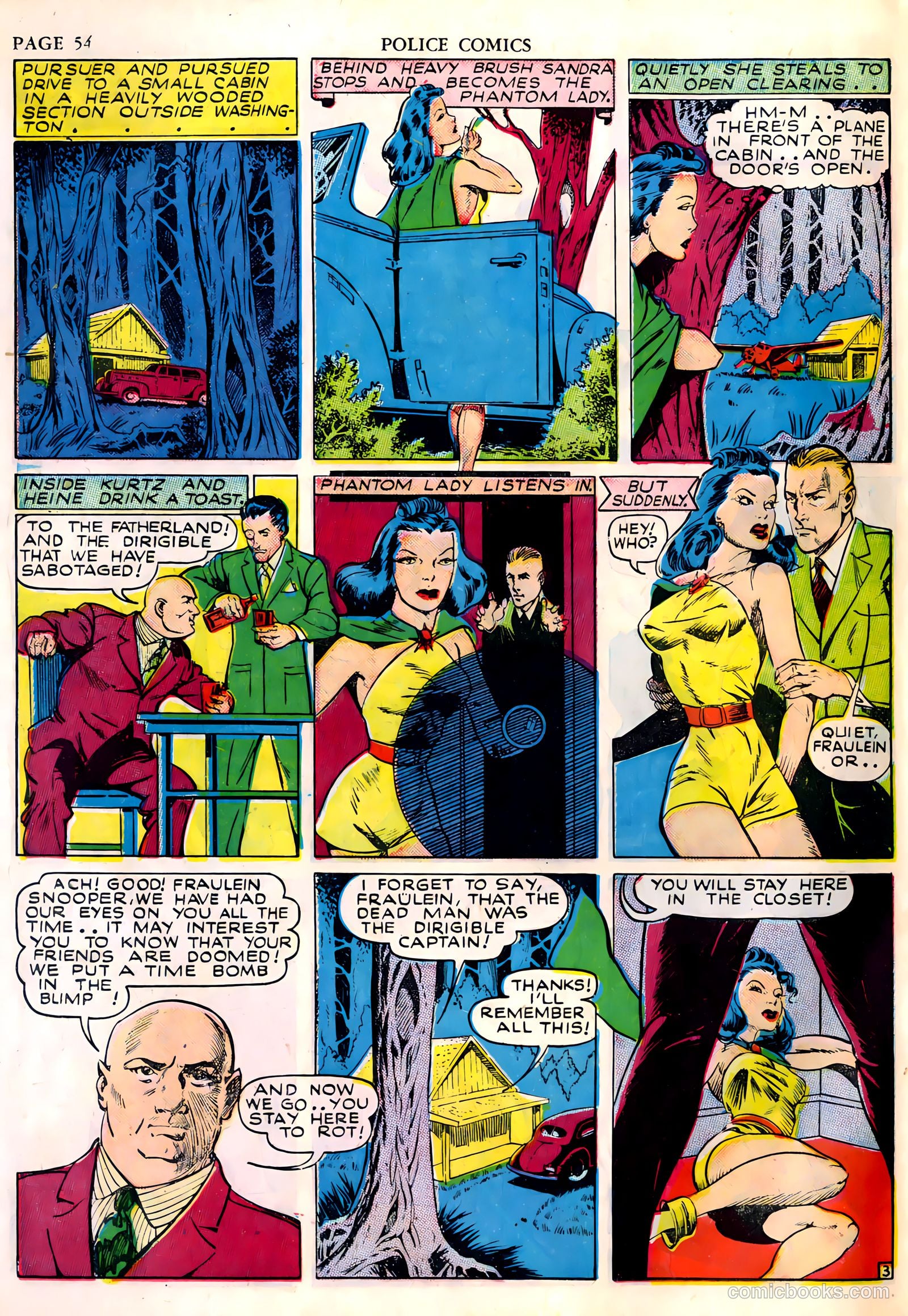 Police Comics #4 (1941) — page 56 of 68