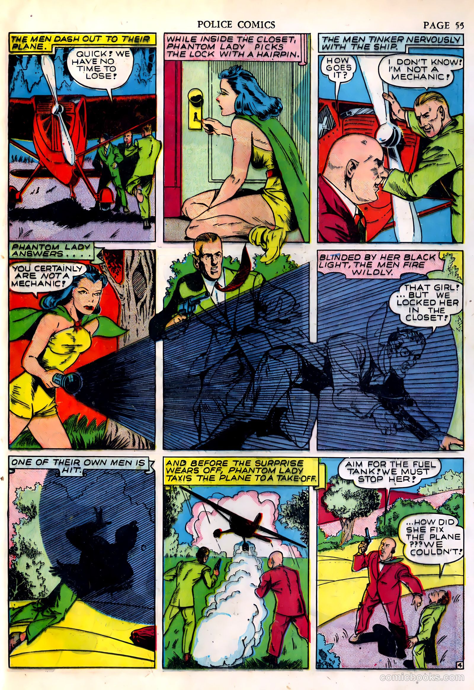 Police Comics #4 (1941) — page 57 of 68