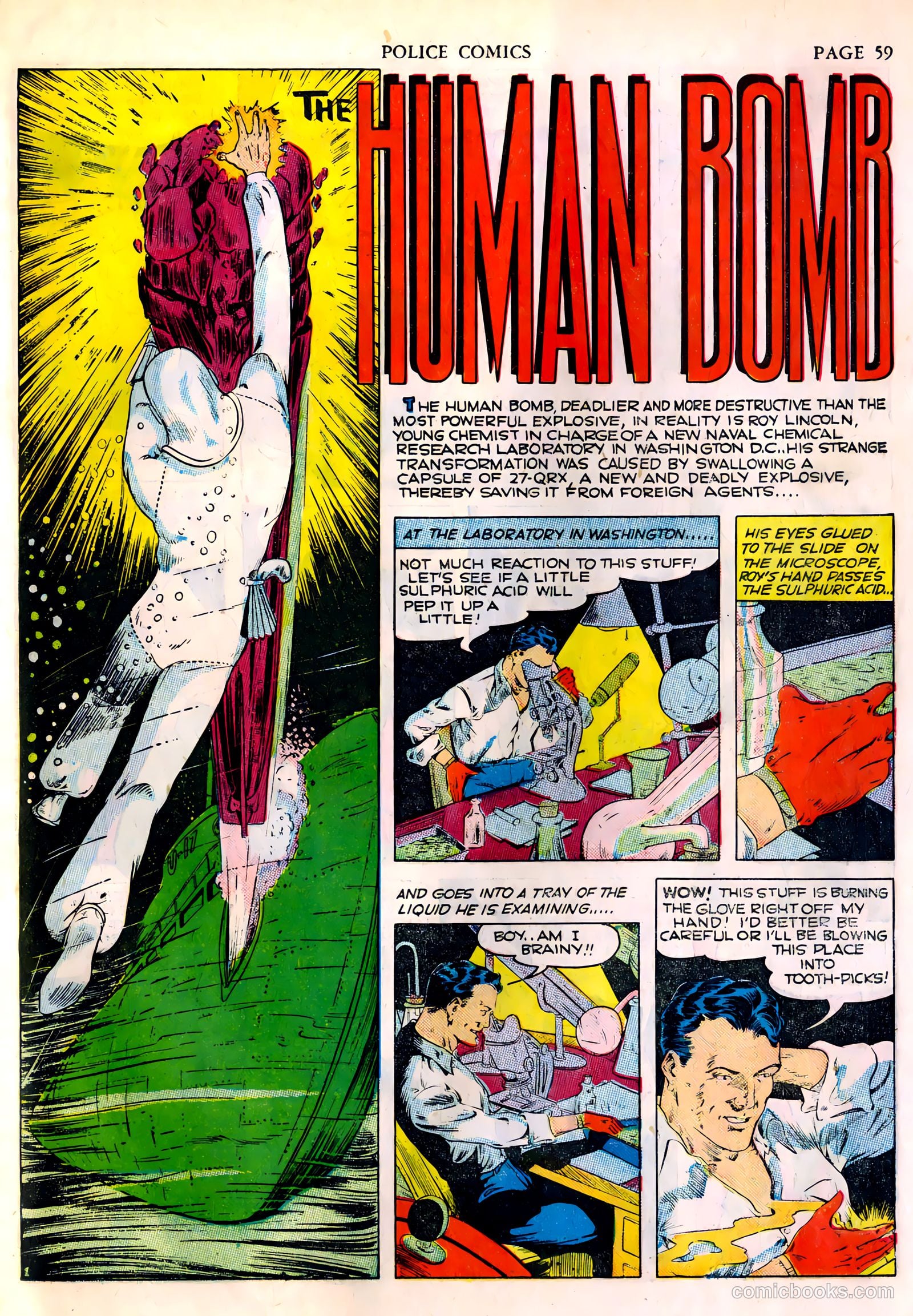 Police Comics #4 (1941) — page 61 of 68