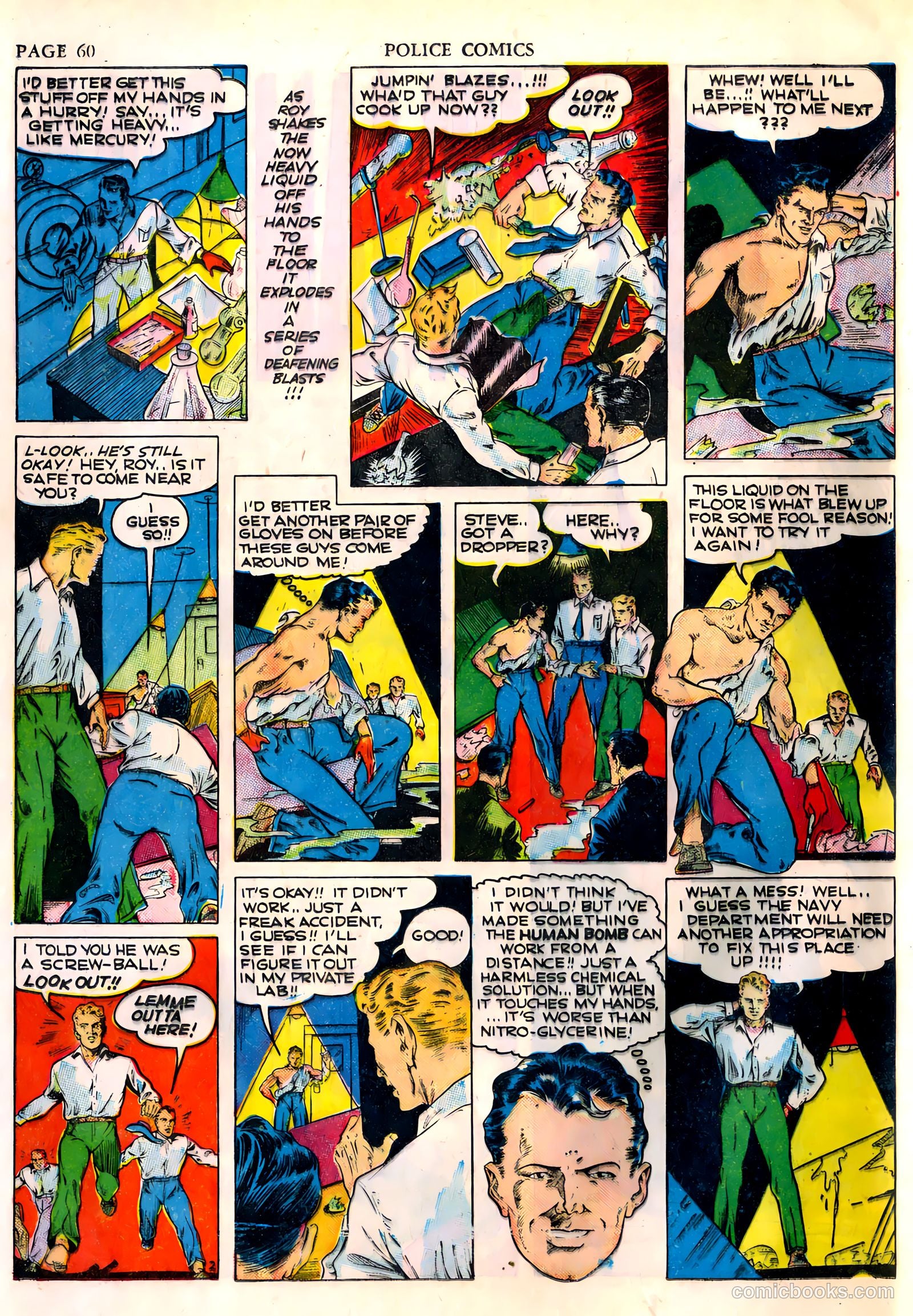 Police Comics #4 (1941) — page 62 of 68