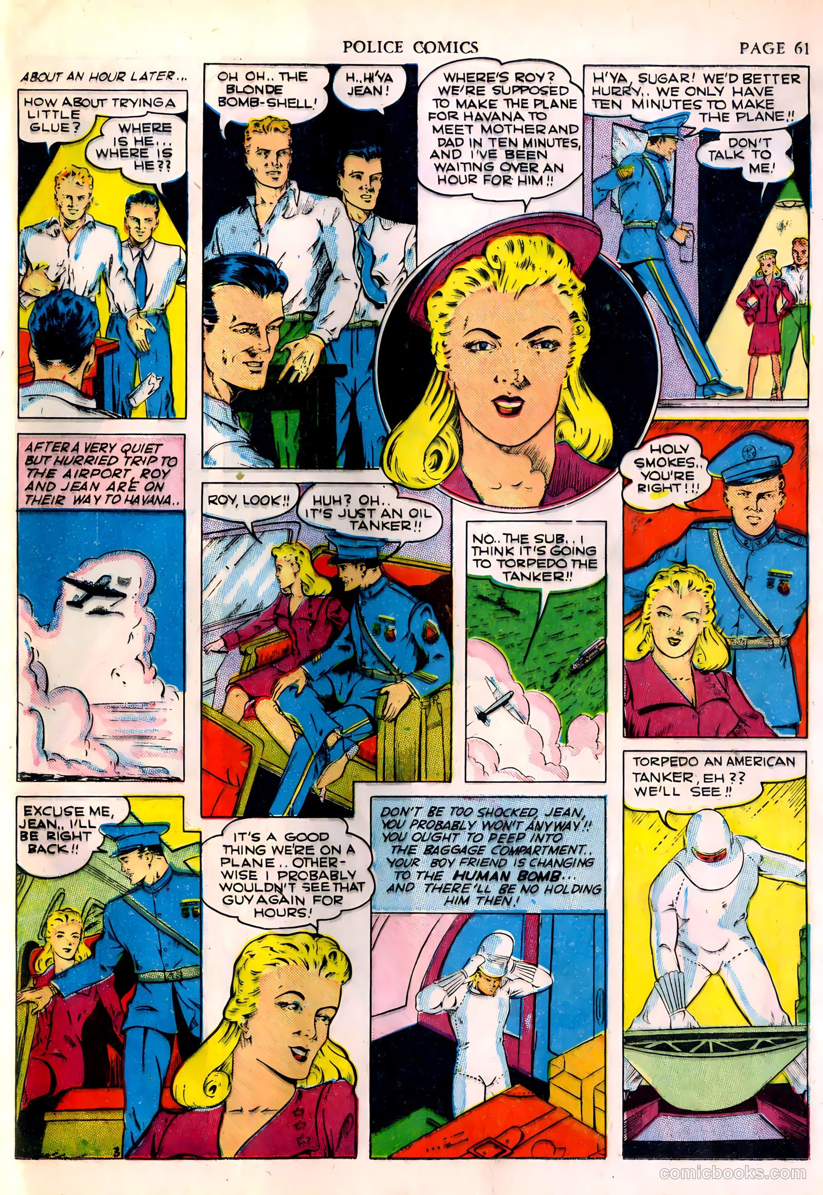 Police Comics #4 (1941) — page 63 of 68