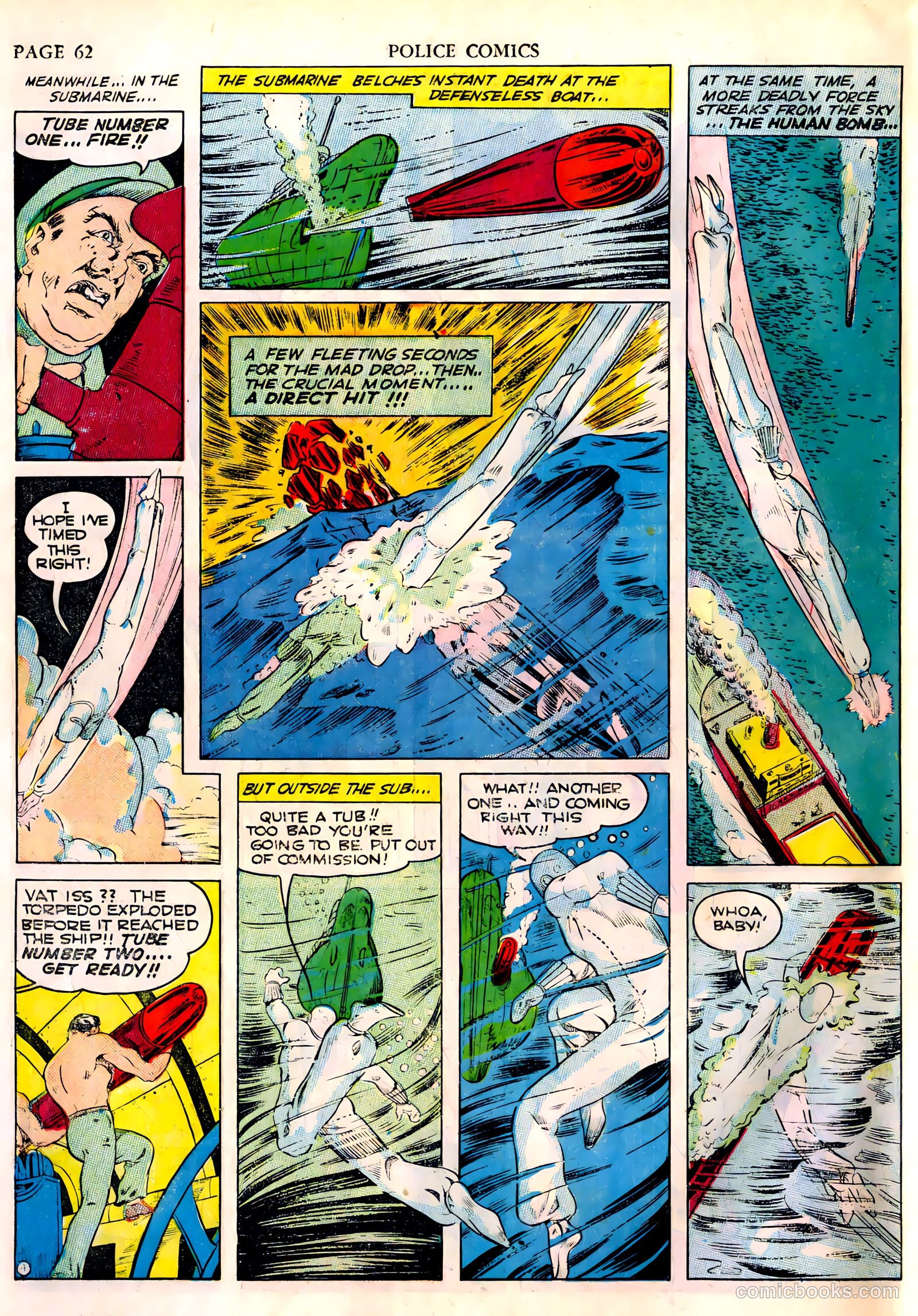 Police Comics #4 (1941) — page 64 of 68