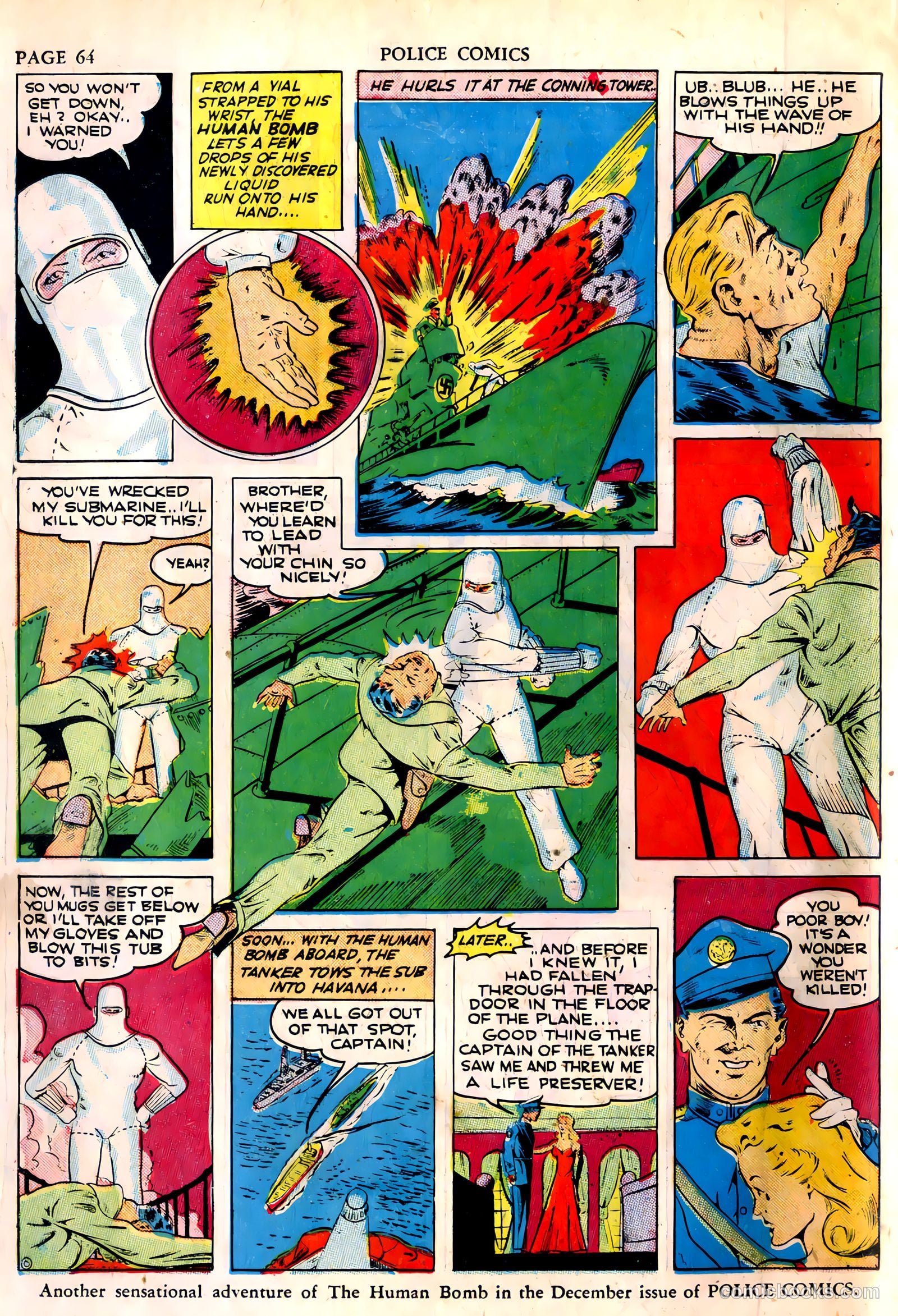 Police Comics #4 (1941) — page 66 of 68