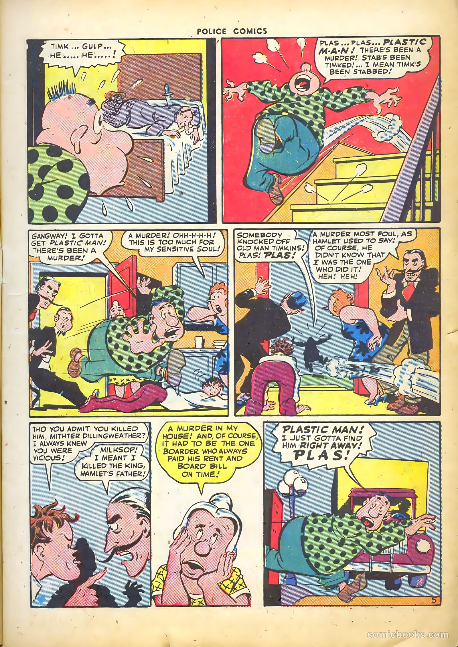 Police Comics #40 (1945) — page 8 of 61